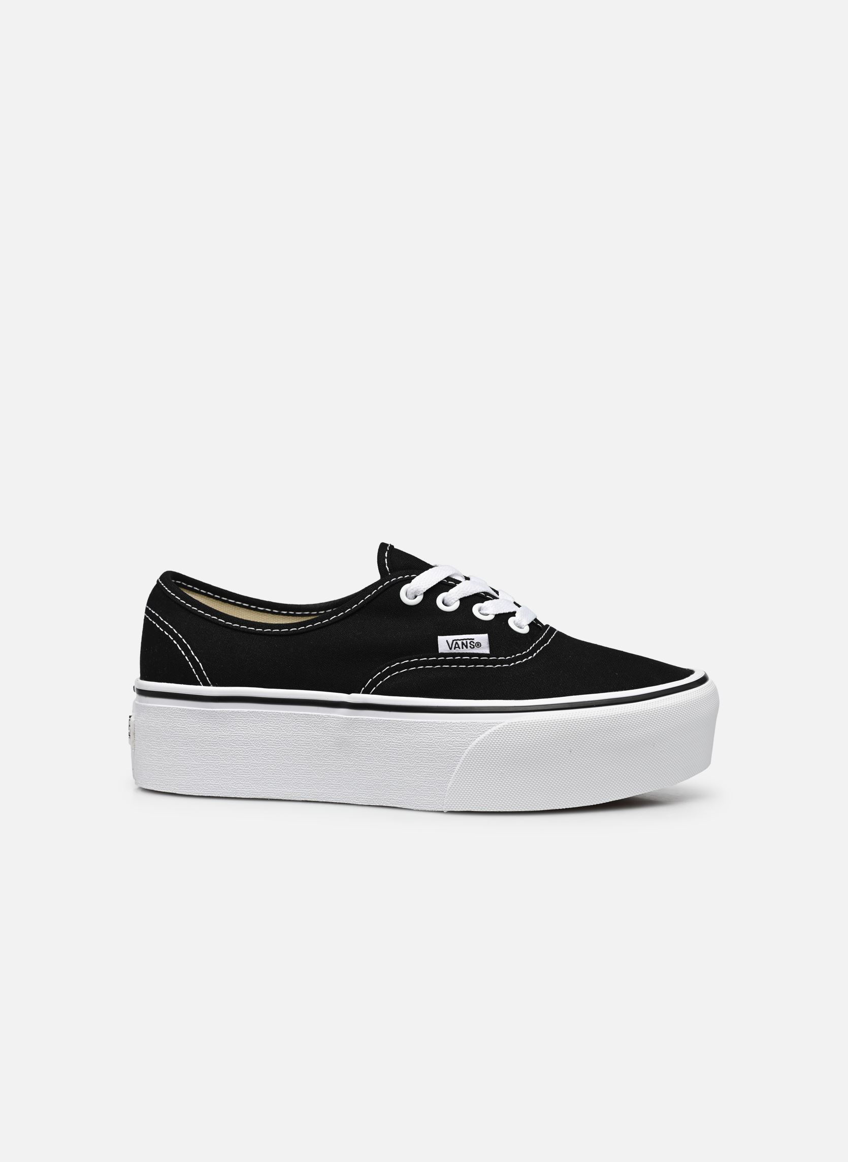 Print sneakers UA Authentic Stackform W zwart Vans Print sneakers UA Authentic Stackform W zwart CANVAS BLACK/TRUE WHITE