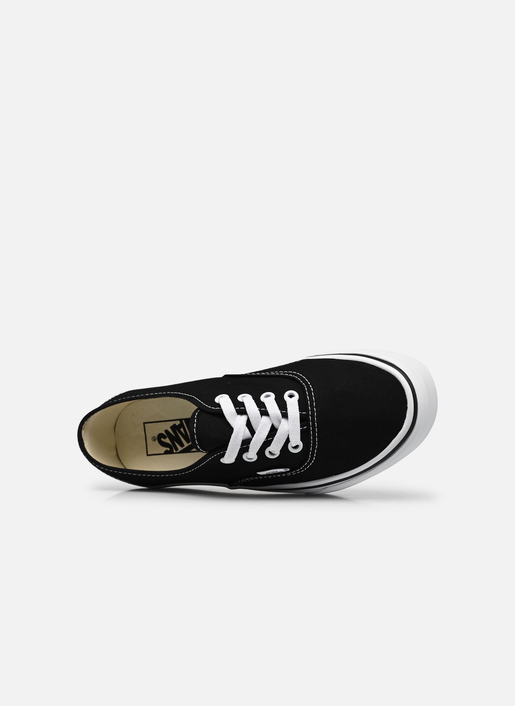 Print sneakers UA Authentic Stackform W zwart Vans Print sneakers UA Authentic Stackform W zwart CANVAS BLACK/TRUE WHITE