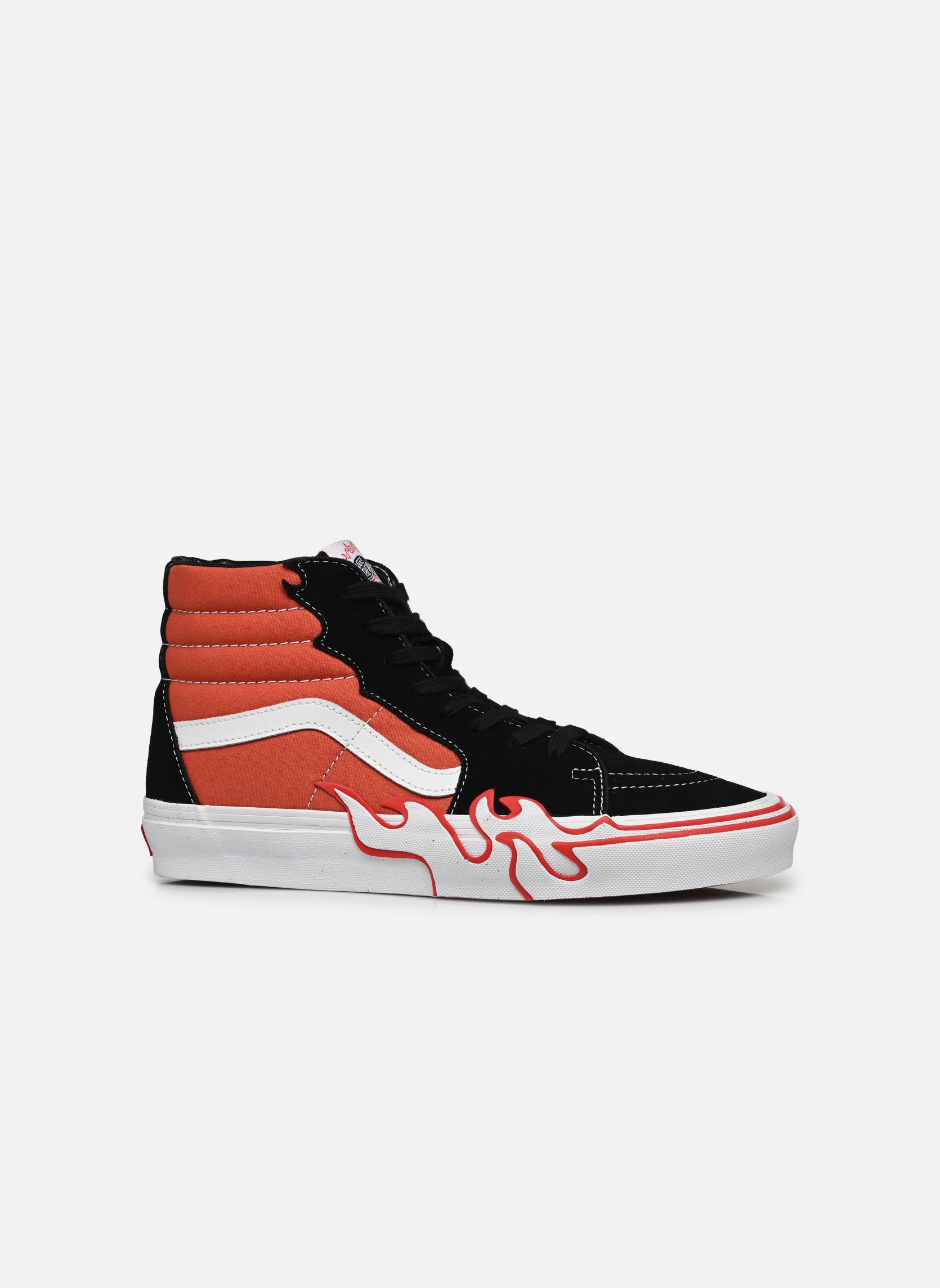 Baskets basses SK8-Hi Flame M homme orange Vans Baskets basses SK8-Hi Flame M homme orange BURNT OCHRE