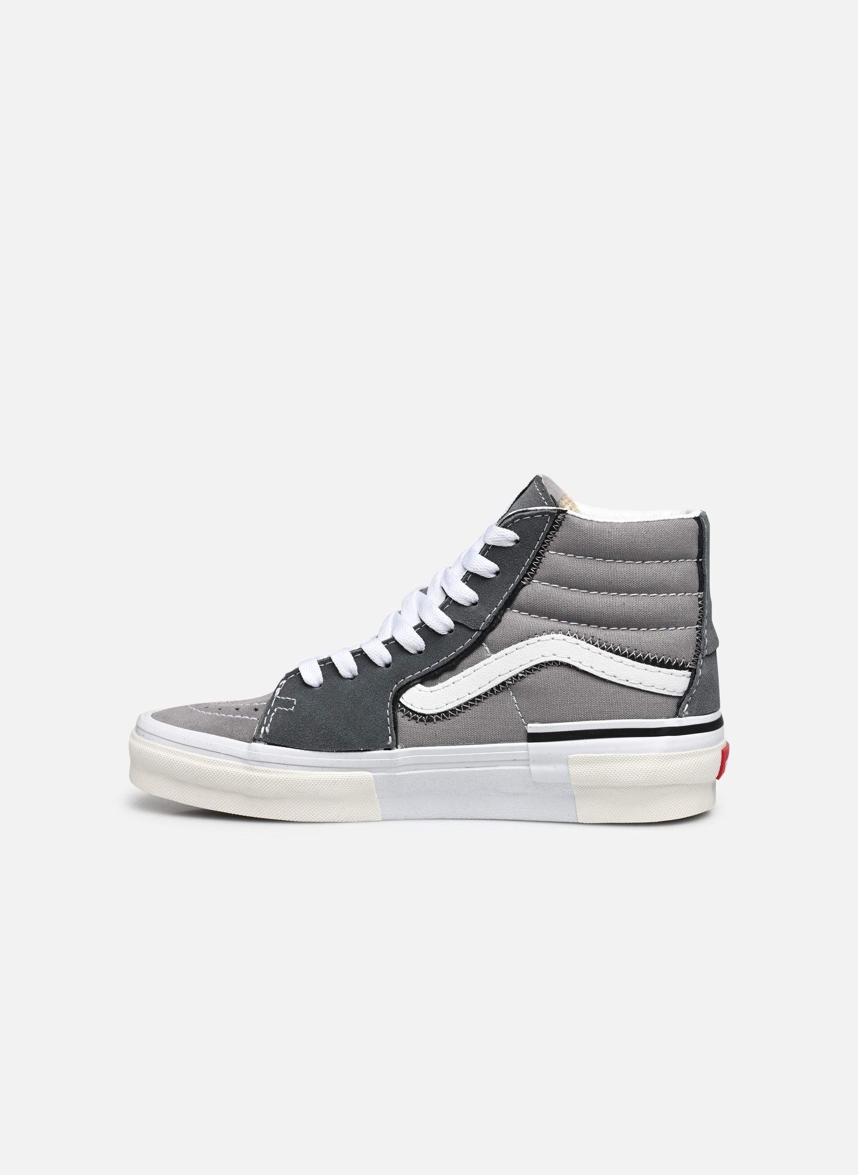 Leinen-Sneaker SK8-Hi Reconstruct damen grau Vans Leinen-Sneaker SK8-Hi Reconstruct damen grau GREY