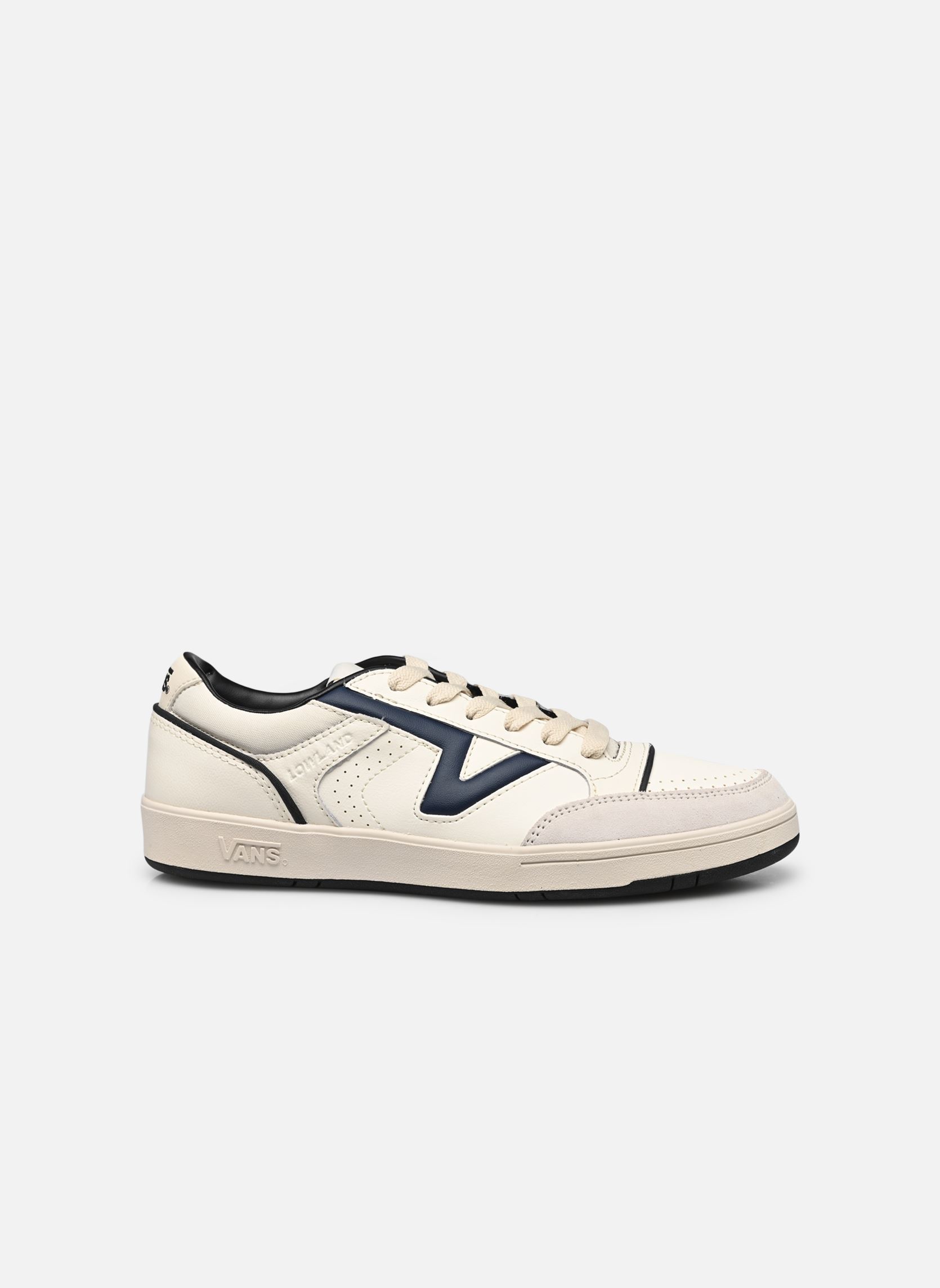 Baskets basses Lowland CC JMP R homme blanc Vans Baskets basses Lowland CC JMP R homme blanc VINTAGE LEATHER MARSHMALLOW/DR