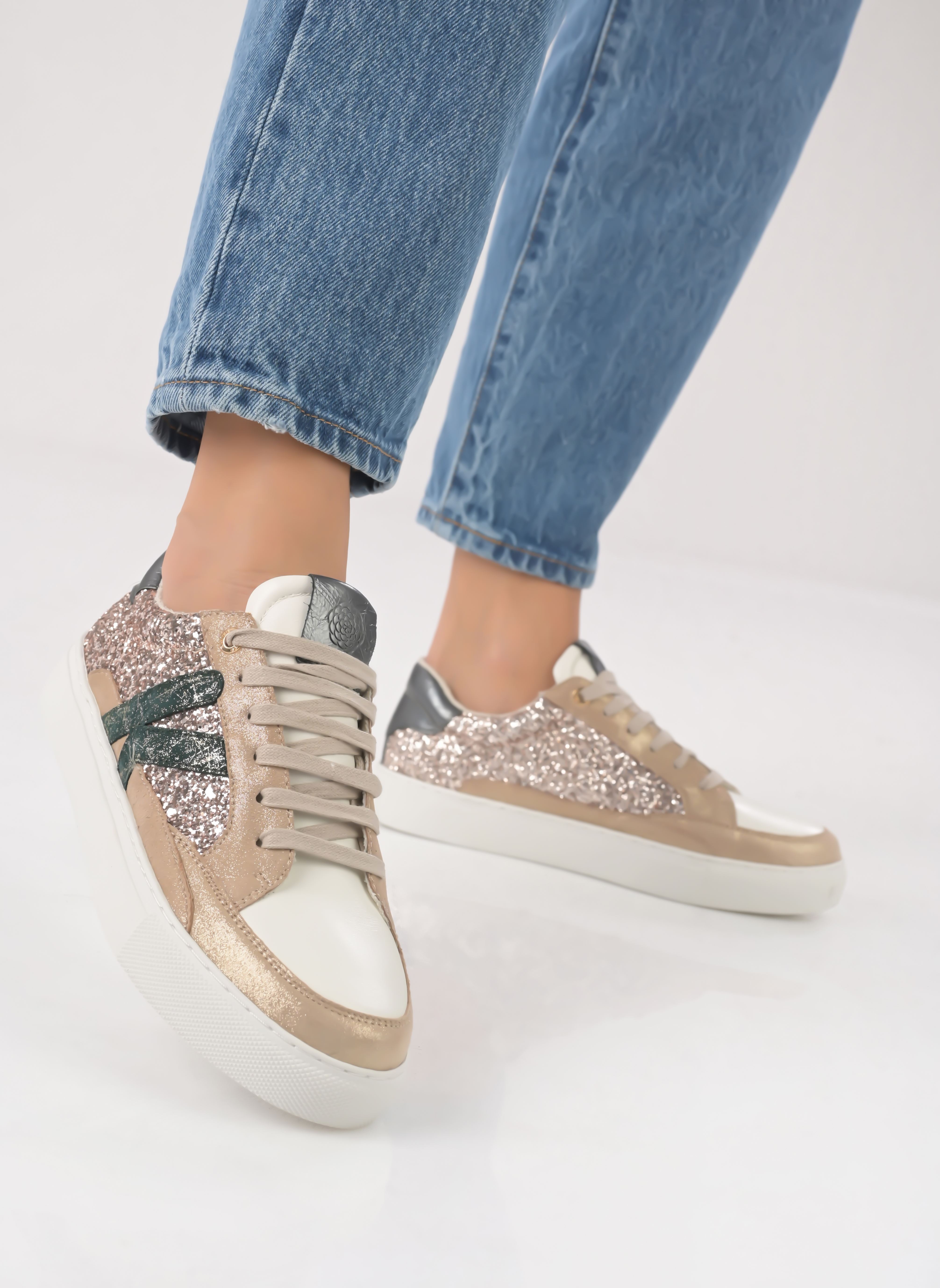 Lage sneakers Vespa dames meerkleurig Karston Lage sneakers Vespa dames meerkleurig VERT2