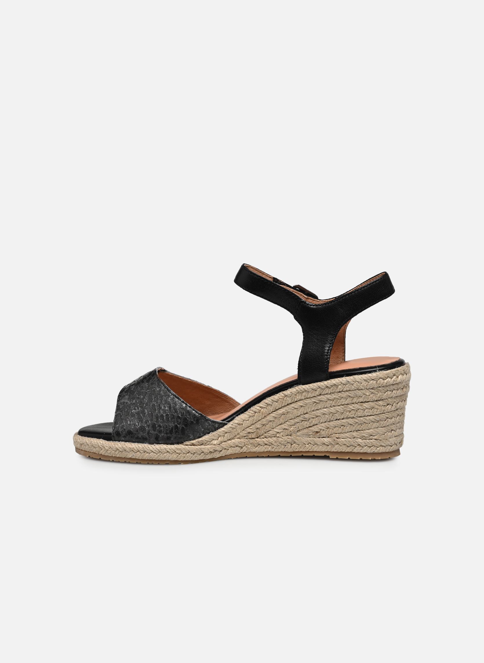 Sandales compensées et plateformes Eleonor femme noir Karston Sandales compensées et plateformes Eleonor femme noir Noir