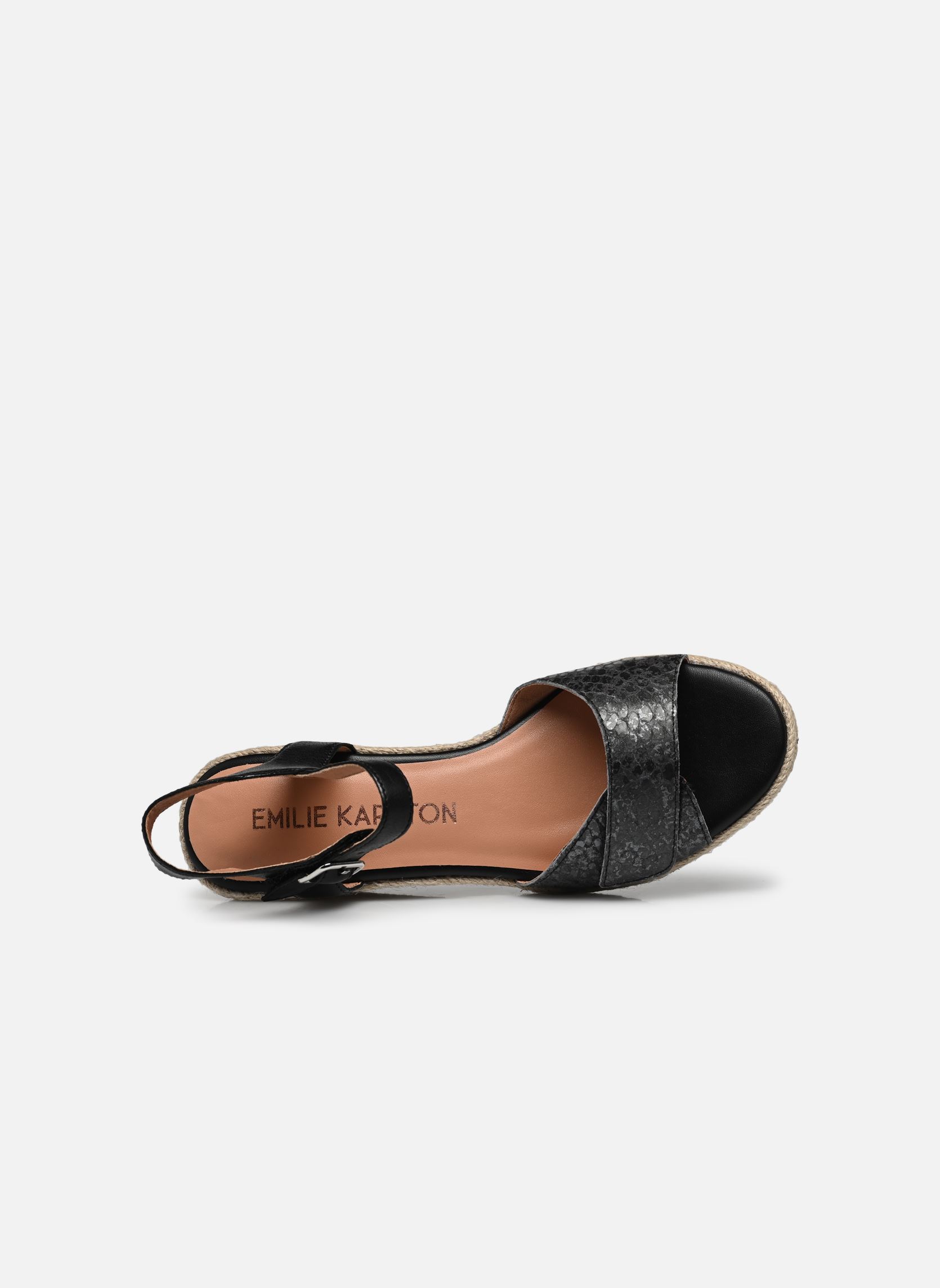 Sandales compensées et plateformes Eleonor femme noir Karston Sandales compensées et plateformes Eleonor femme noir Noir