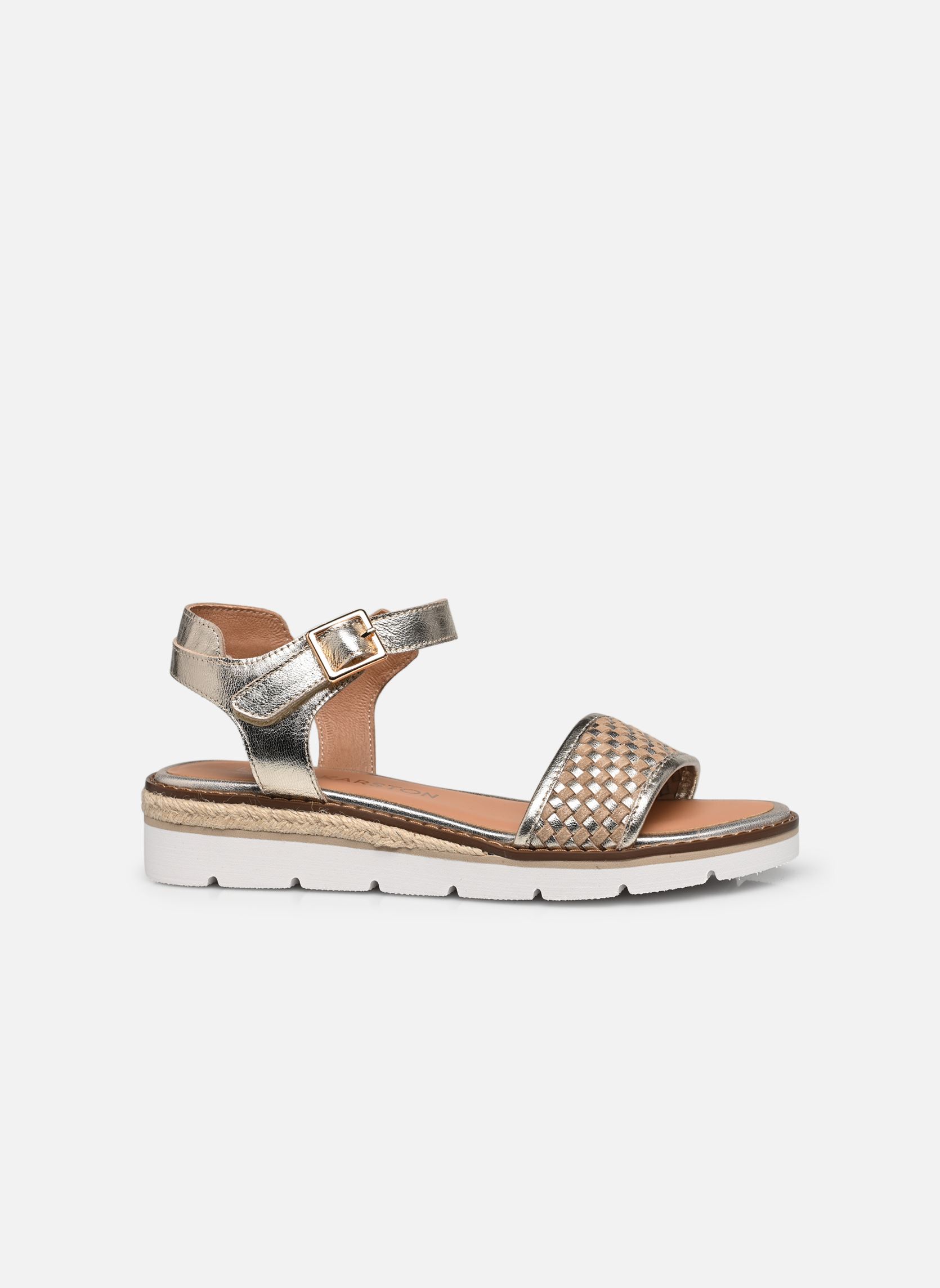 Sandales Kim femme or et bronze Karston Sandales Kim femme or et bronze Platine