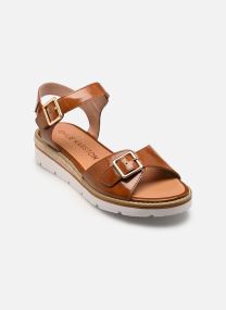 Sandales compensées et plateformes Kika femme or et bronze