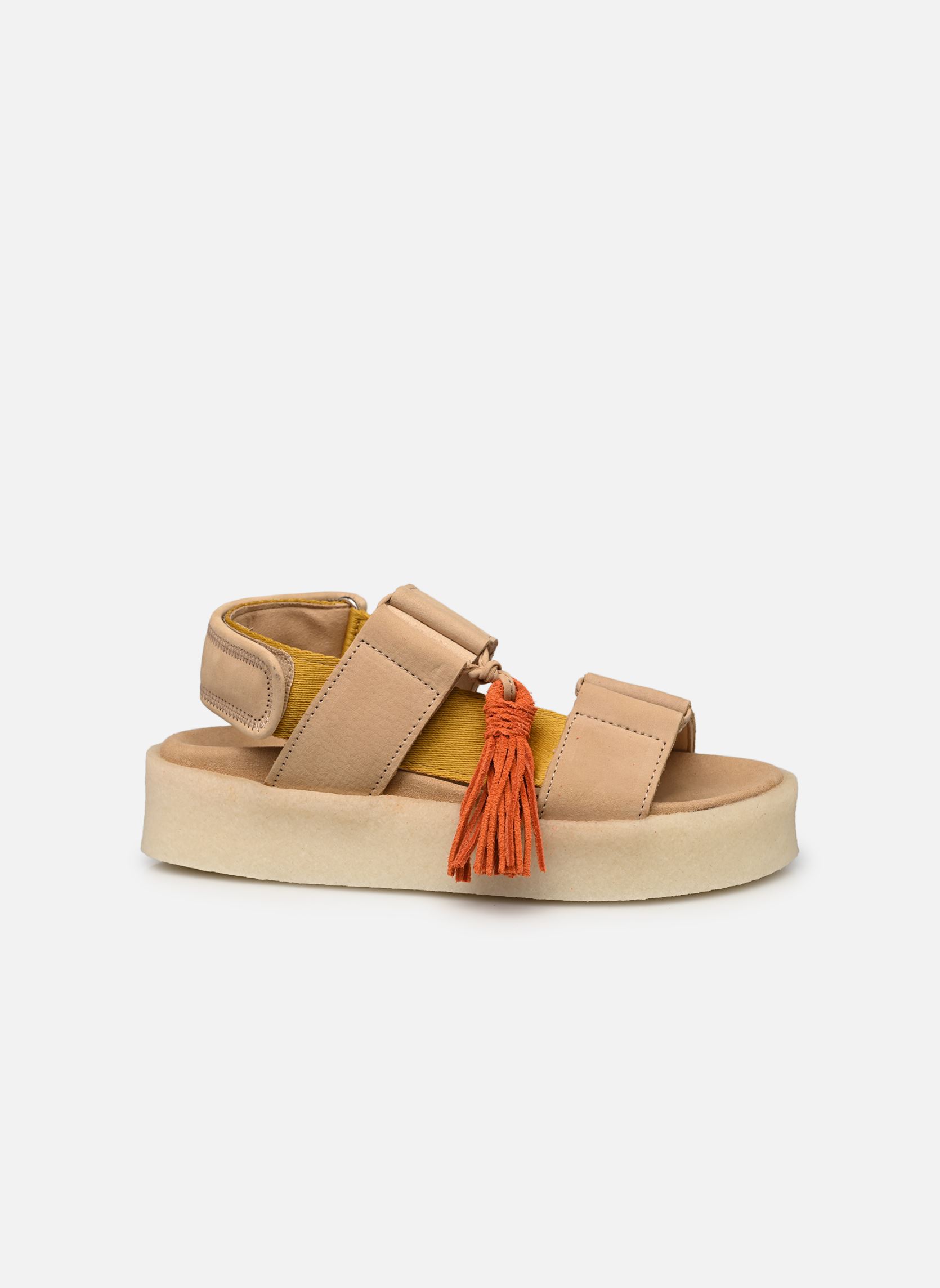 Sandalen Crepe SNDL damen beige Clarks Originals Sandalen Crepe SNDL damen beige SAND COMBI