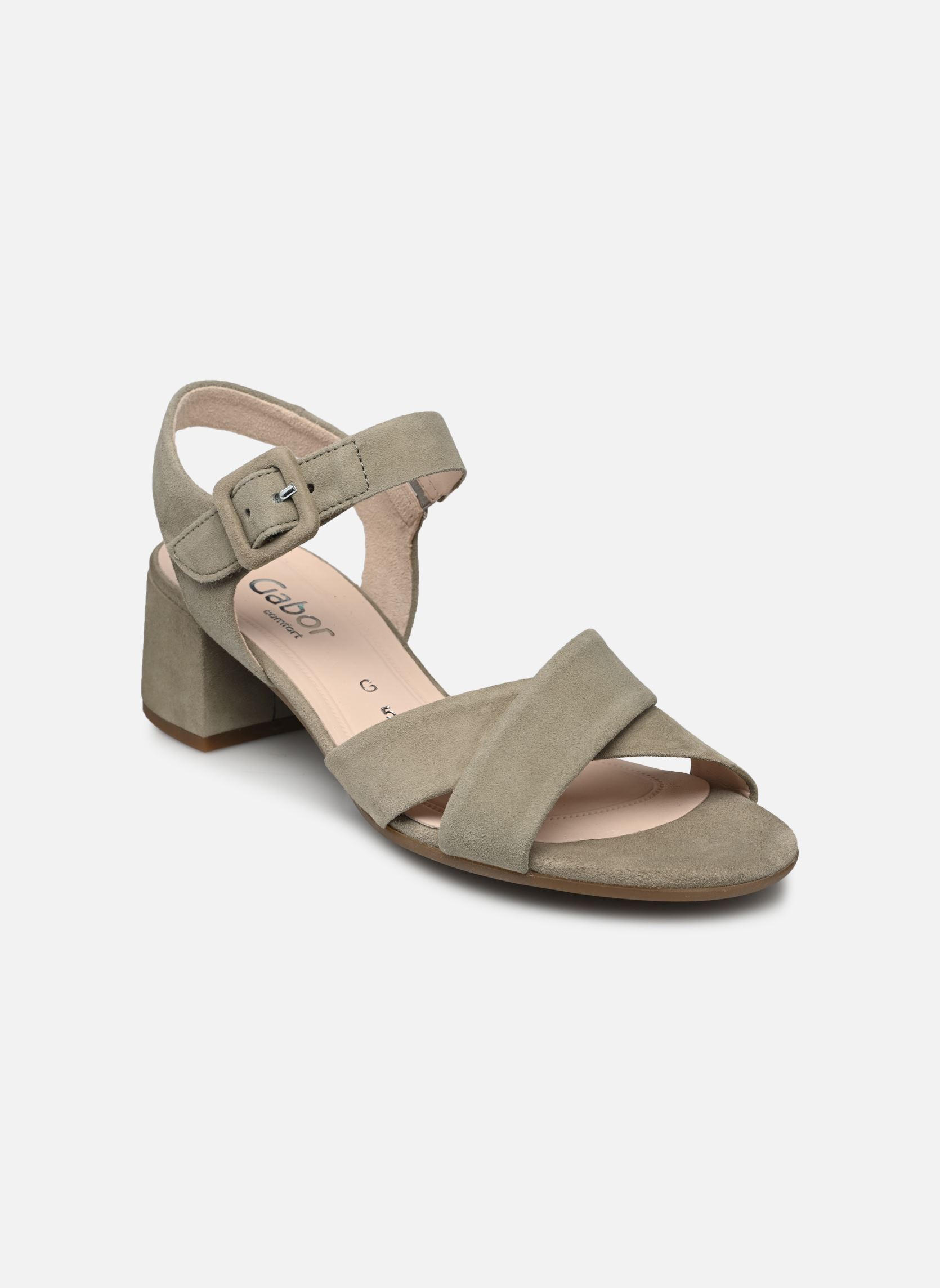 Sandali con zeppa e plateau 22.913 donna verde Gabor Sandali con zeppa e plateau 22.913 donna verde SCHILF
