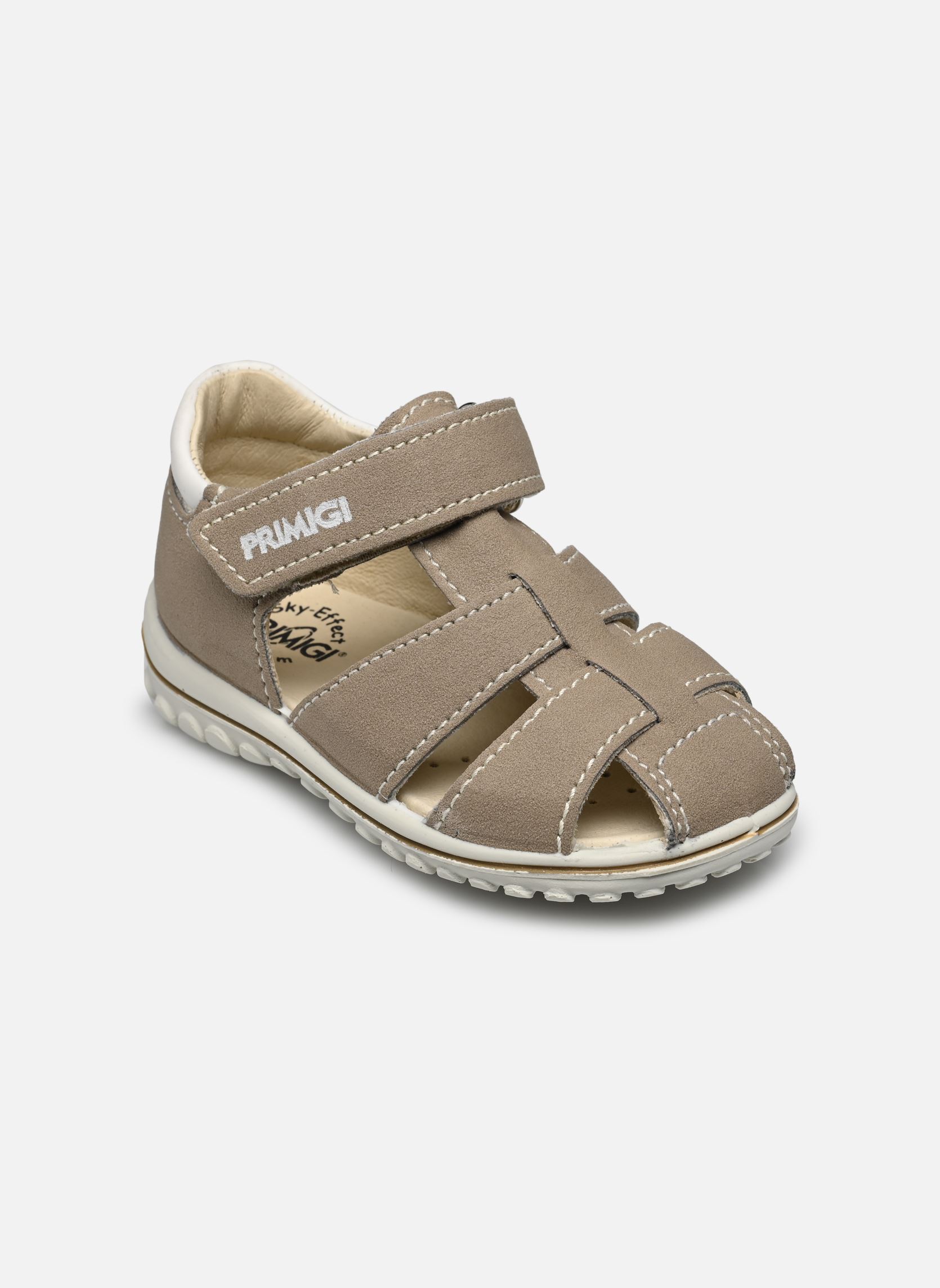 Sandales PSW 38607 garçon beige Primigi Sandales PSW 38607 garçon beige TAUPE / BLANC