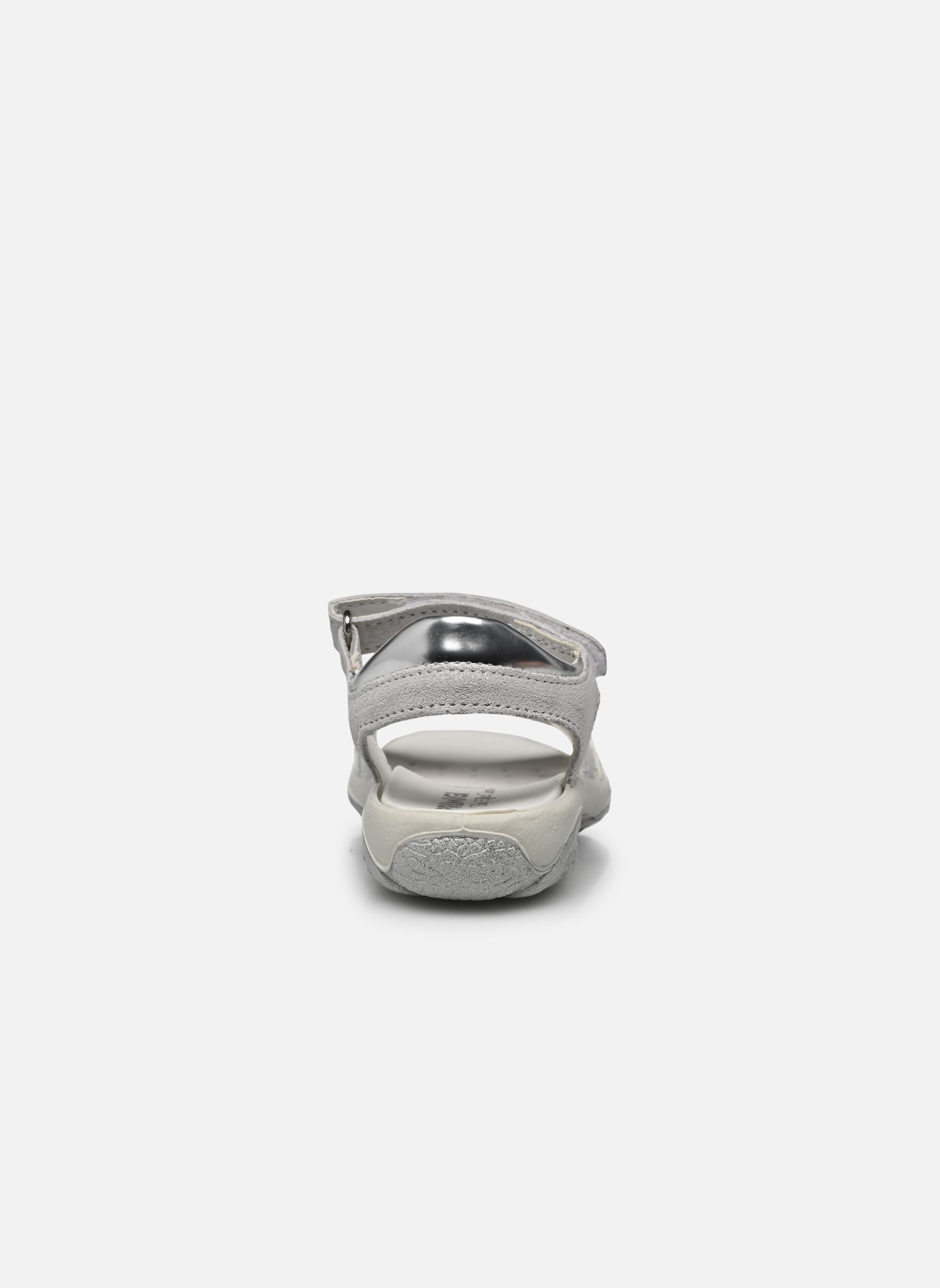 Sandales PBR 38820 fille blanc Primigi Sandales PBR 38820 fille blanc ARGENT