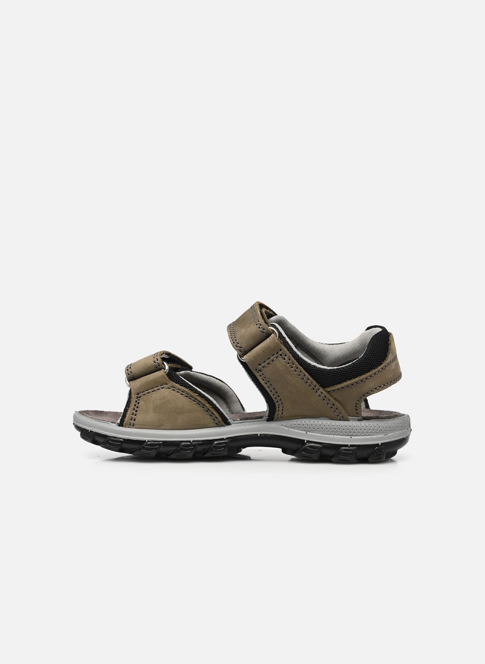 Sandales PRA 38943 garçon vert Primigi Sandales PRA 38943 garçon vert MILITAIRE / NOIR