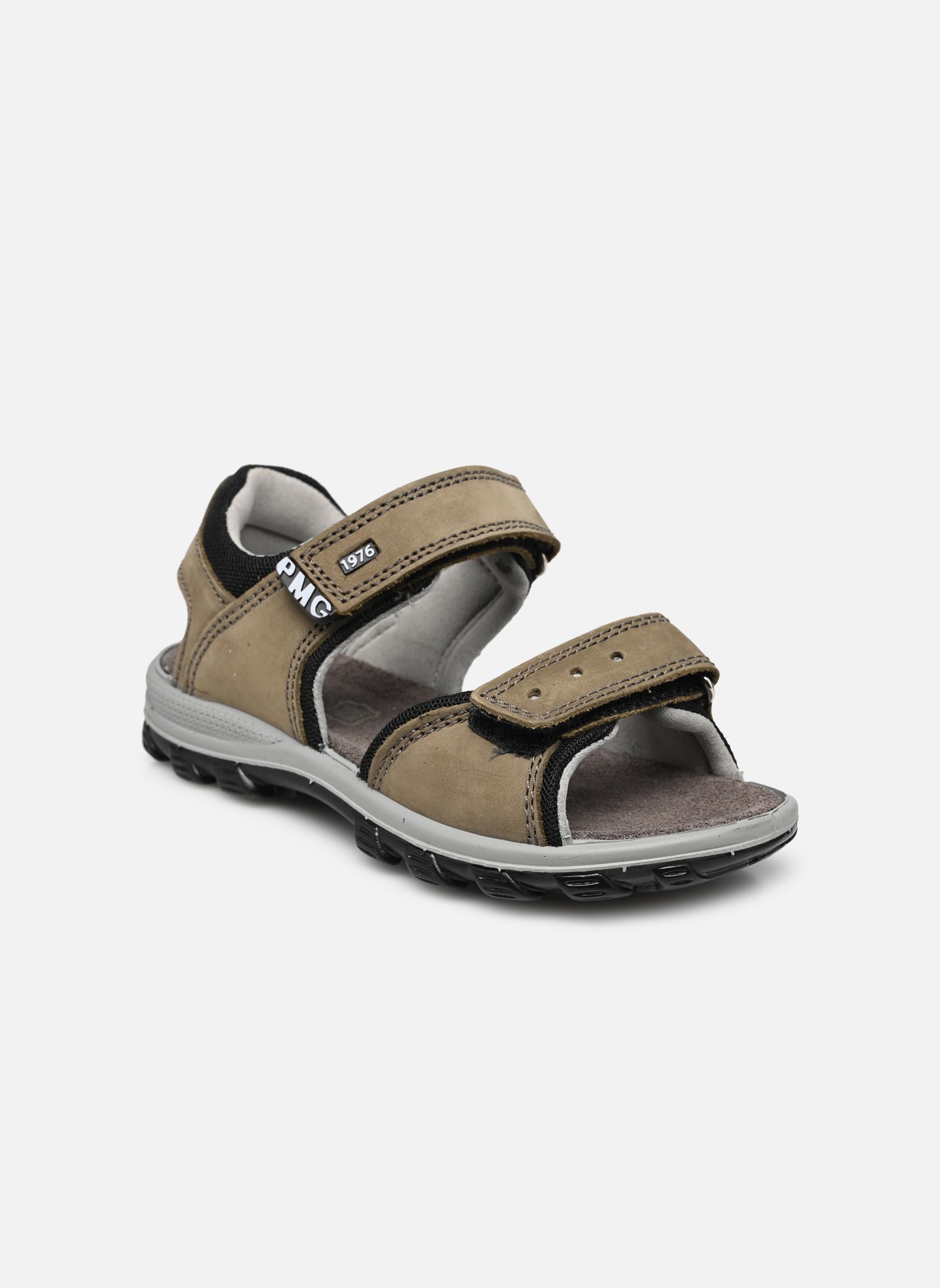 Sandales PRA 38943 garçon vert Primigi Sandales PRA 38943 garçon vert MILITAIRE / NOIR