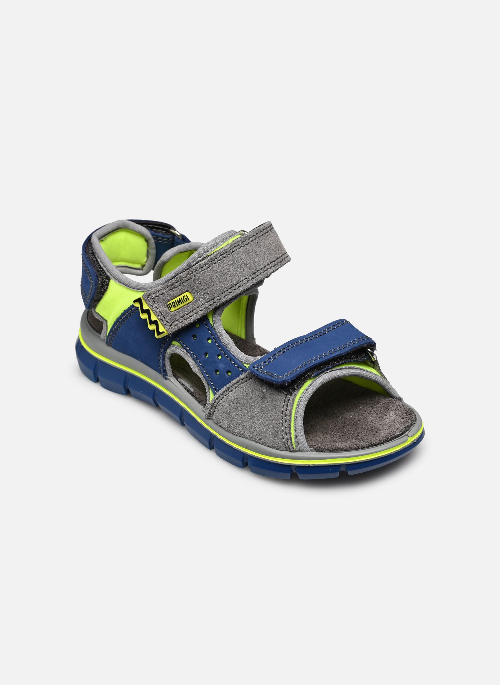 Sandales PTV 38961 garçon bleu Primigi Sandales PTV 38961 garçon bleu BLEU / GRIS