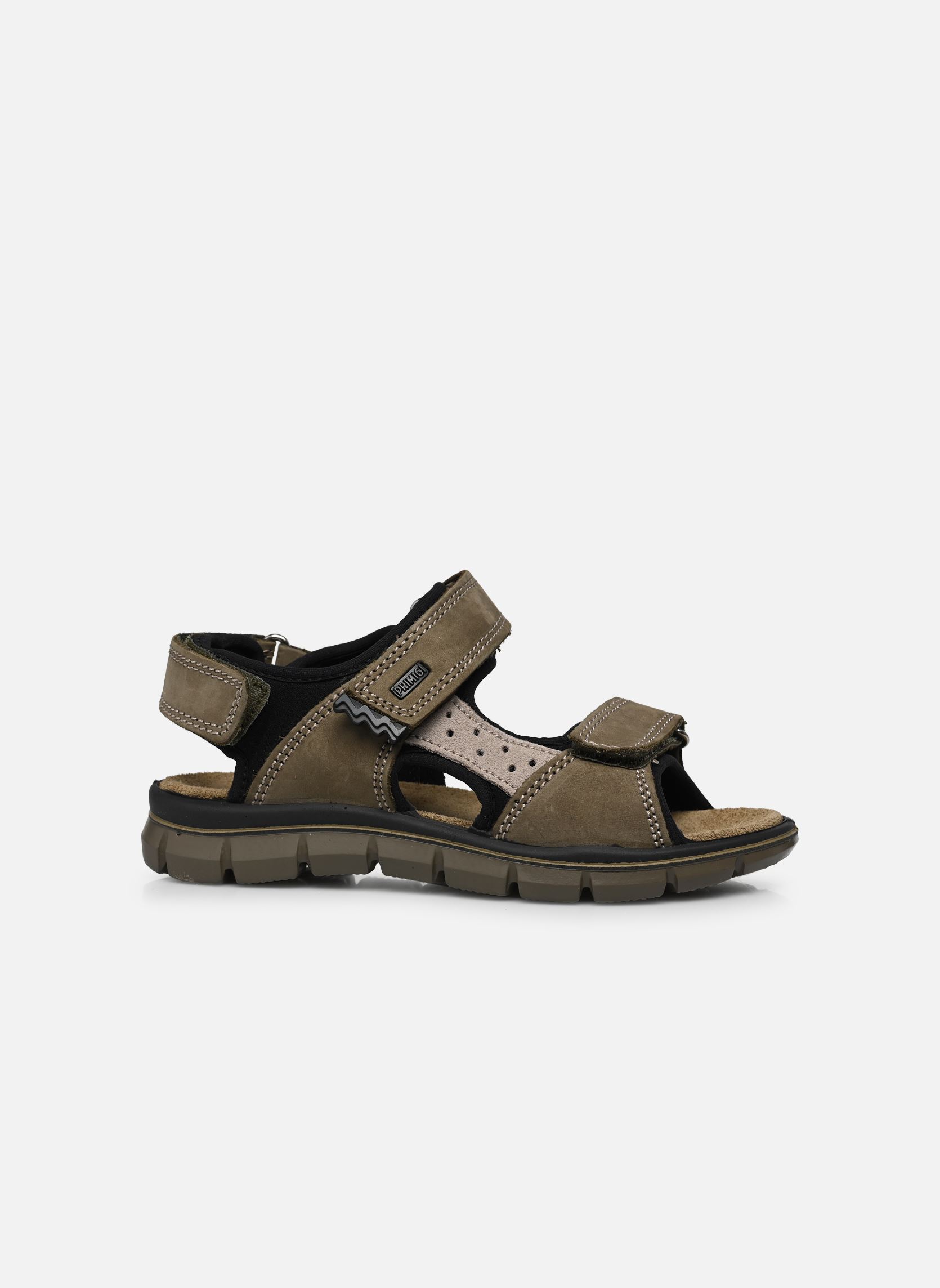 Sandales PTV 38961 garçon vert Primigi Sandales PTV 38961 garçon vert MILITAIRE / NOIR
