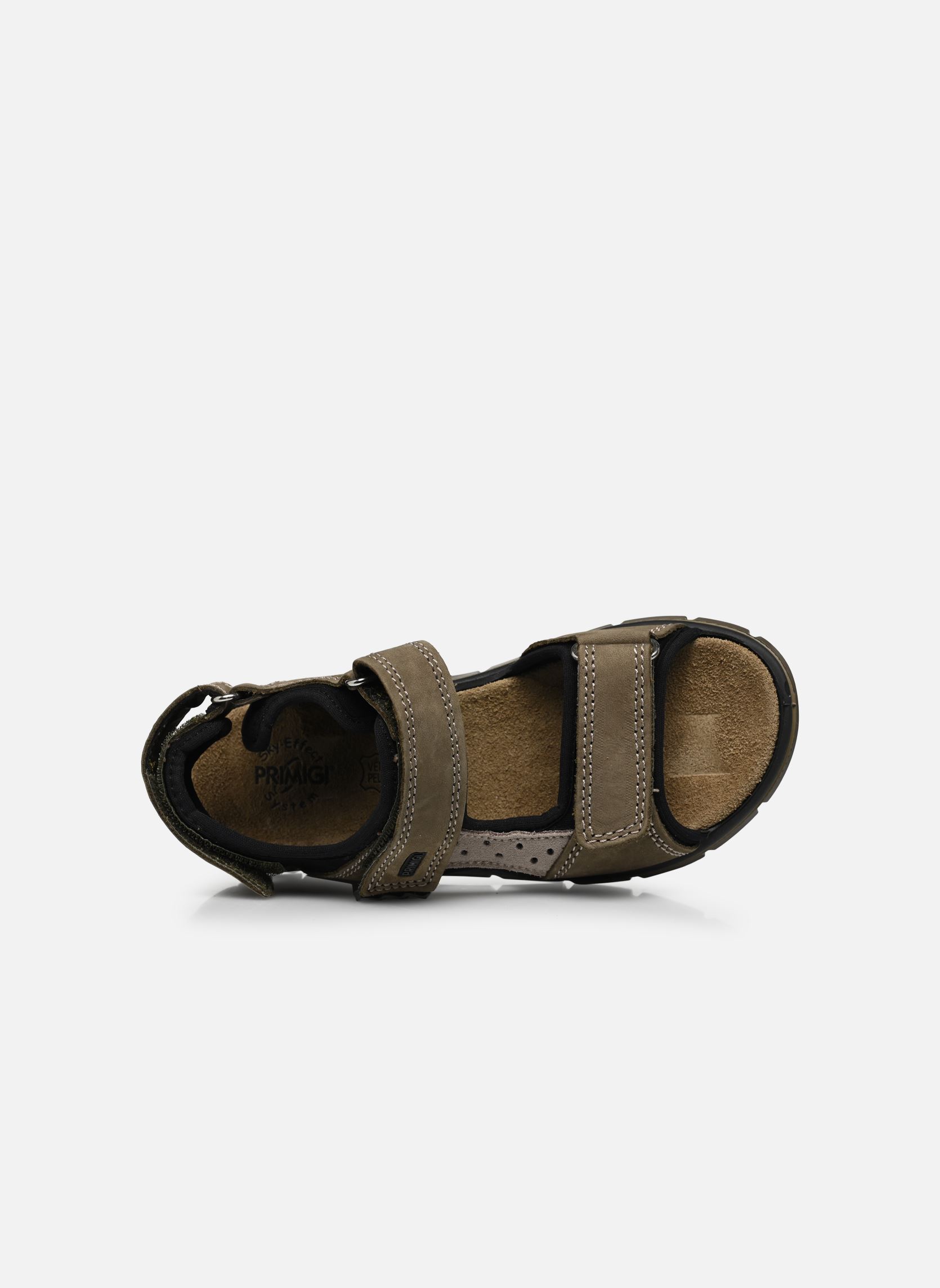 Sandales PTV 38961 garçon vert Primigi Sandales PTV 38961 garçon vert MILITAIRE / NOIR