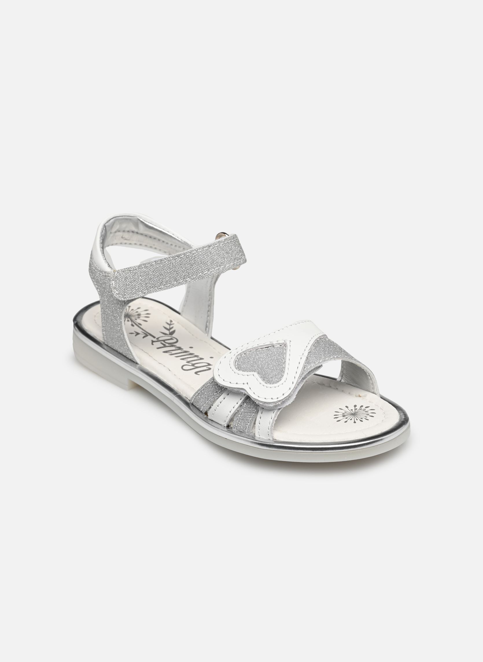 Sandales PFD 39271 fille argent Primigi Sandales PFD 39271 fille argent AGENT / BLANC