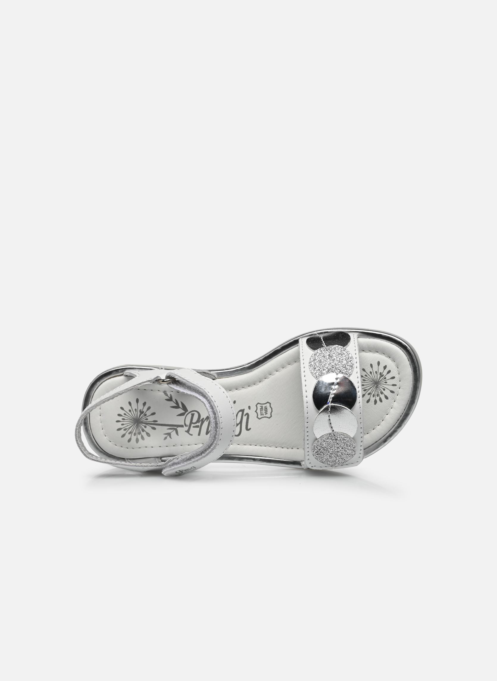 Sandalen PFD 39272 mädchen weiß Primigi Sandalen PFD 39272 mädchen weiß BLANC