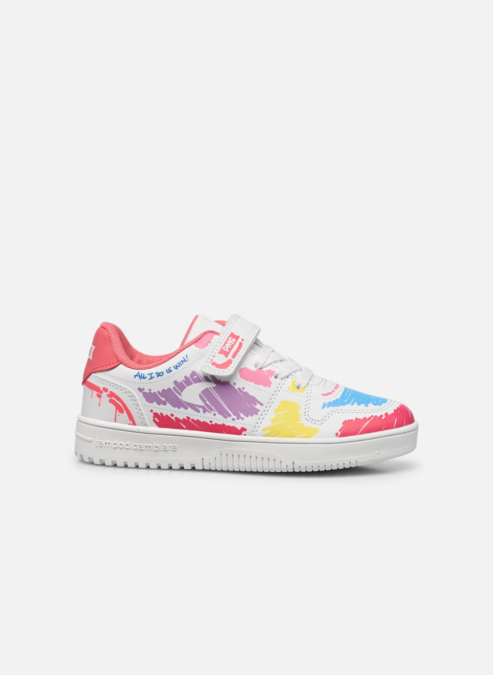 Niedrige Sneaker PYE 39578 mädchen weiß Primigi Niedrige Sneaker PYE 39578 mädchen weiß BLANC MULTI