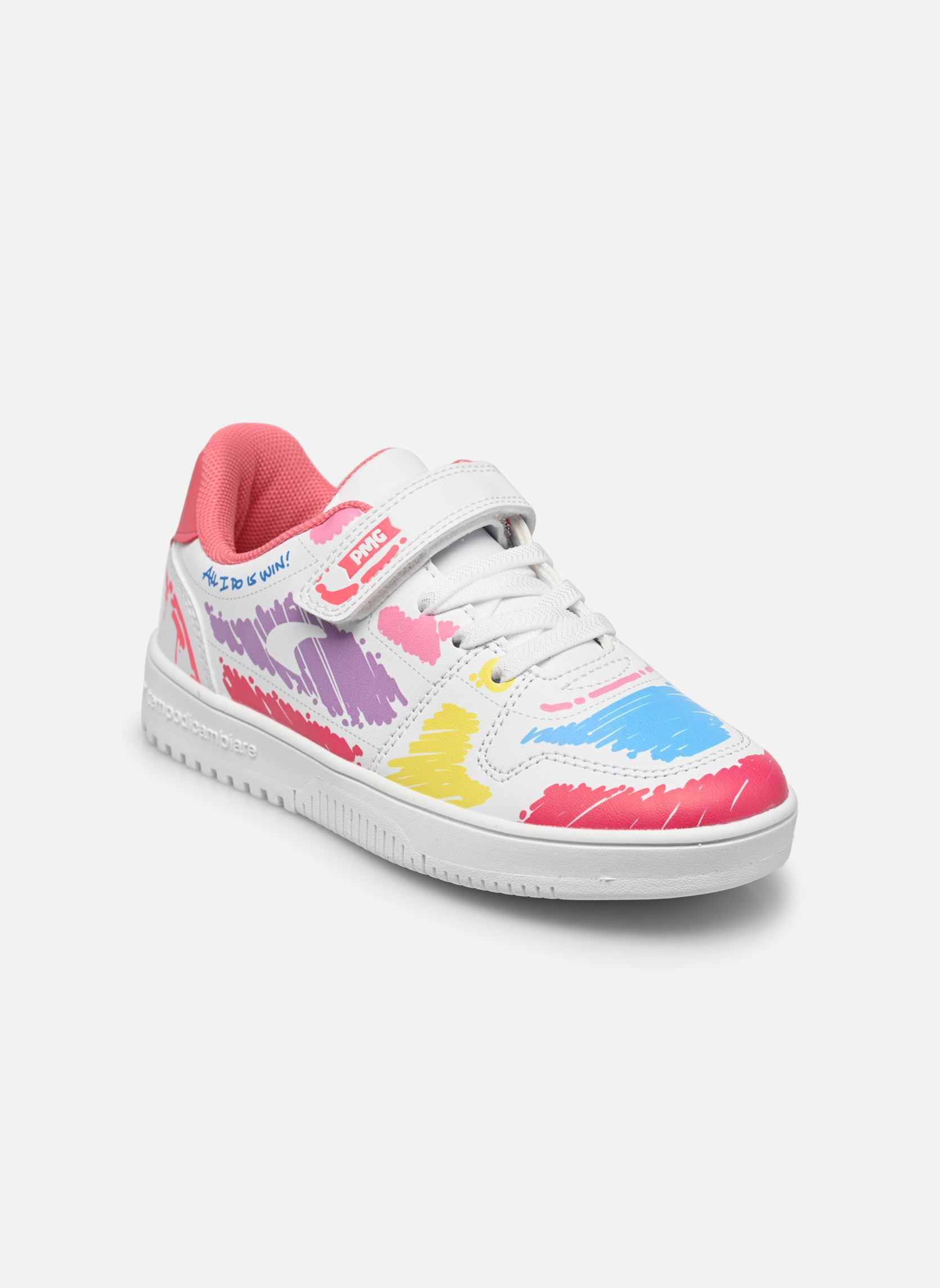 Niedrige Sneaker PYE 39578 mädchen weiß Primigi Niedrige Sneaker PYE 39578 mädchen weiß BLANC MULTI