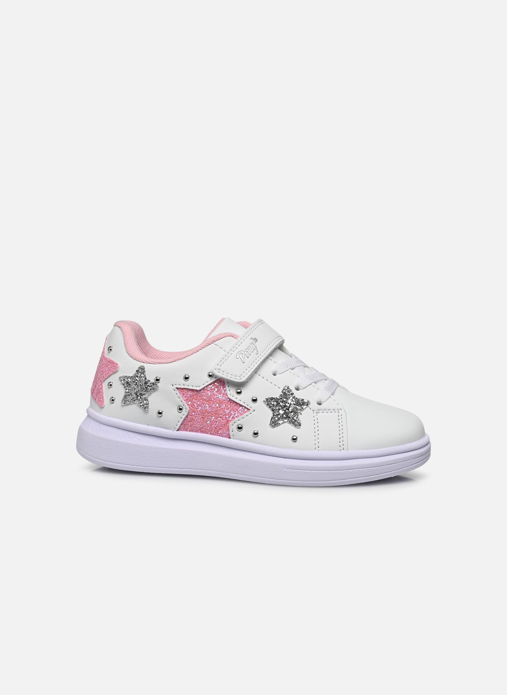 Baskets basses PGW 39646 fille blanc Primigi Baskets basses PGW 39646 fille blanc BLANC / ROSE