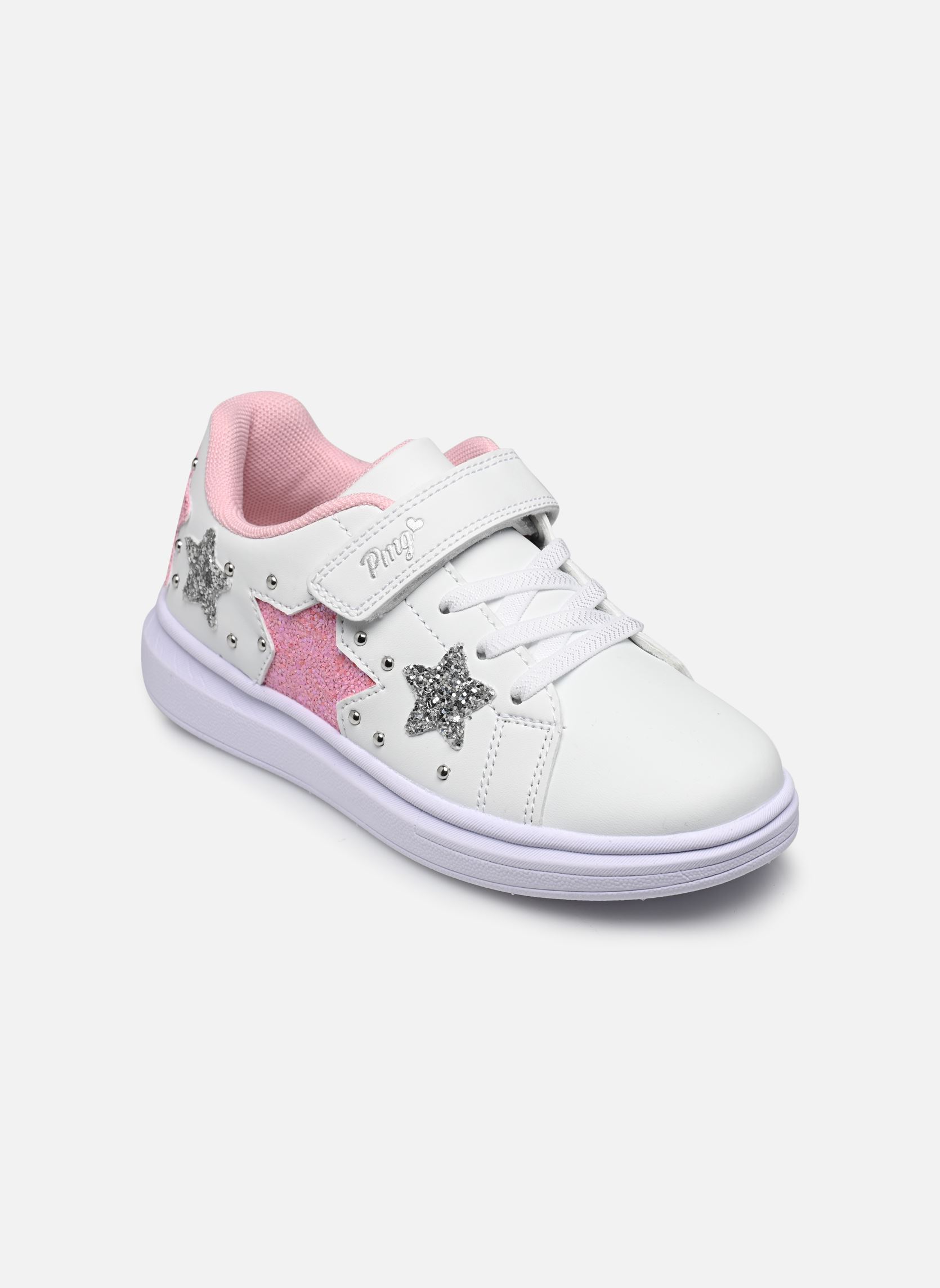 Baskets basses PGW 39646 fille blanc Primigi Baskets basses PGW 39646 fille blanc BLANC / ROSE
