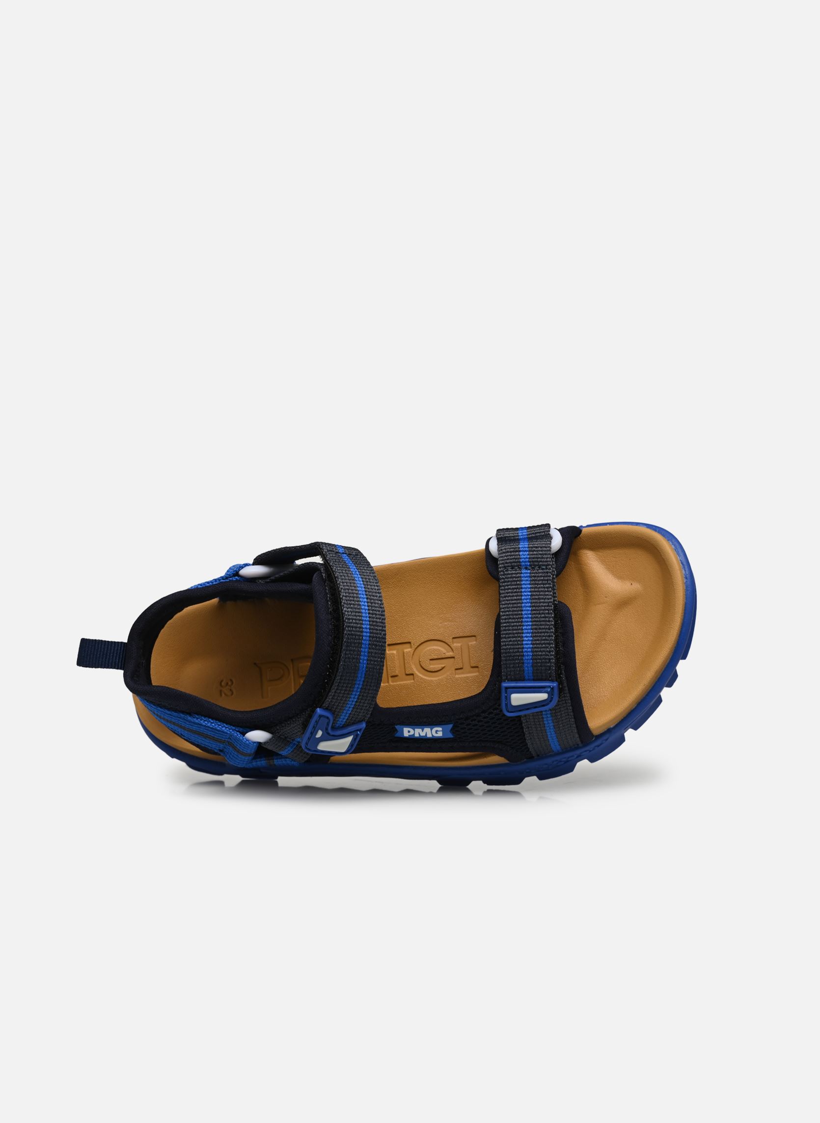 Sandales PZG 39725 garçon bleu Primigi Sandales PZG 39725 garçon bleu BLEU / GRIS