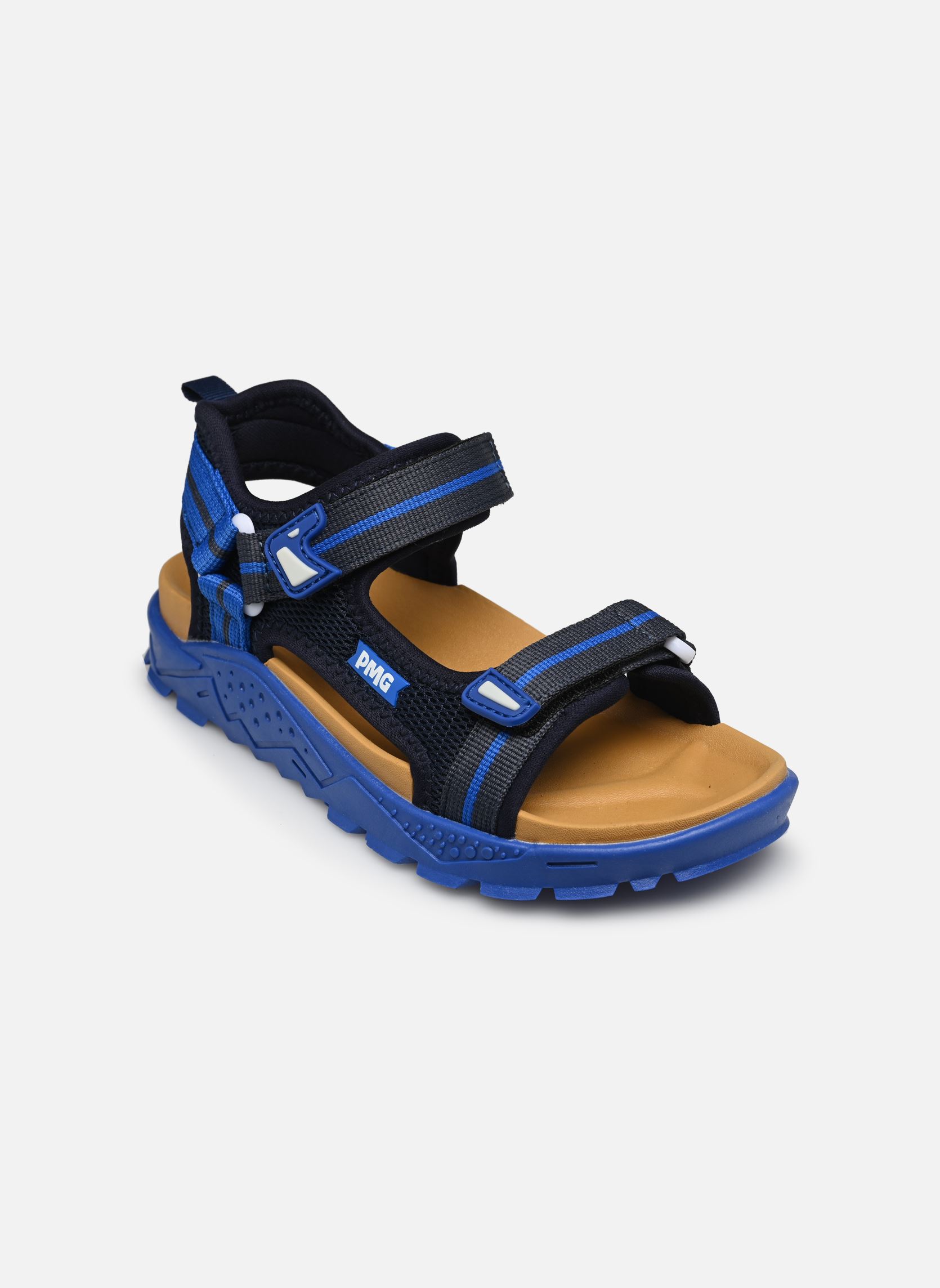 Sandales PZG 39725 garçon bleu Primigi Sandales PZG 39725 garçon bleu BLEU / GRIS
