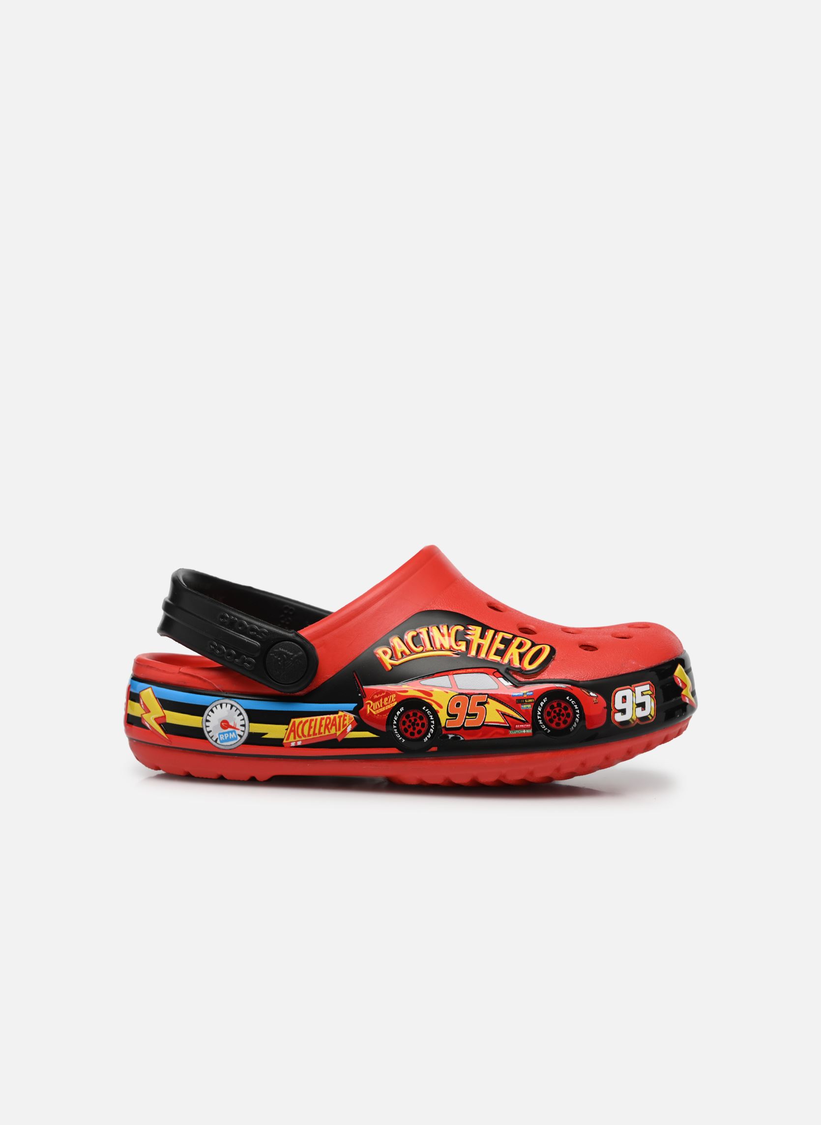 Ciabattine e Sabots FL Cars Lights Band Clog T multicolore Crocs Ciabattine e Sabots FL Cars Lights Band Clog T multicolore Flame