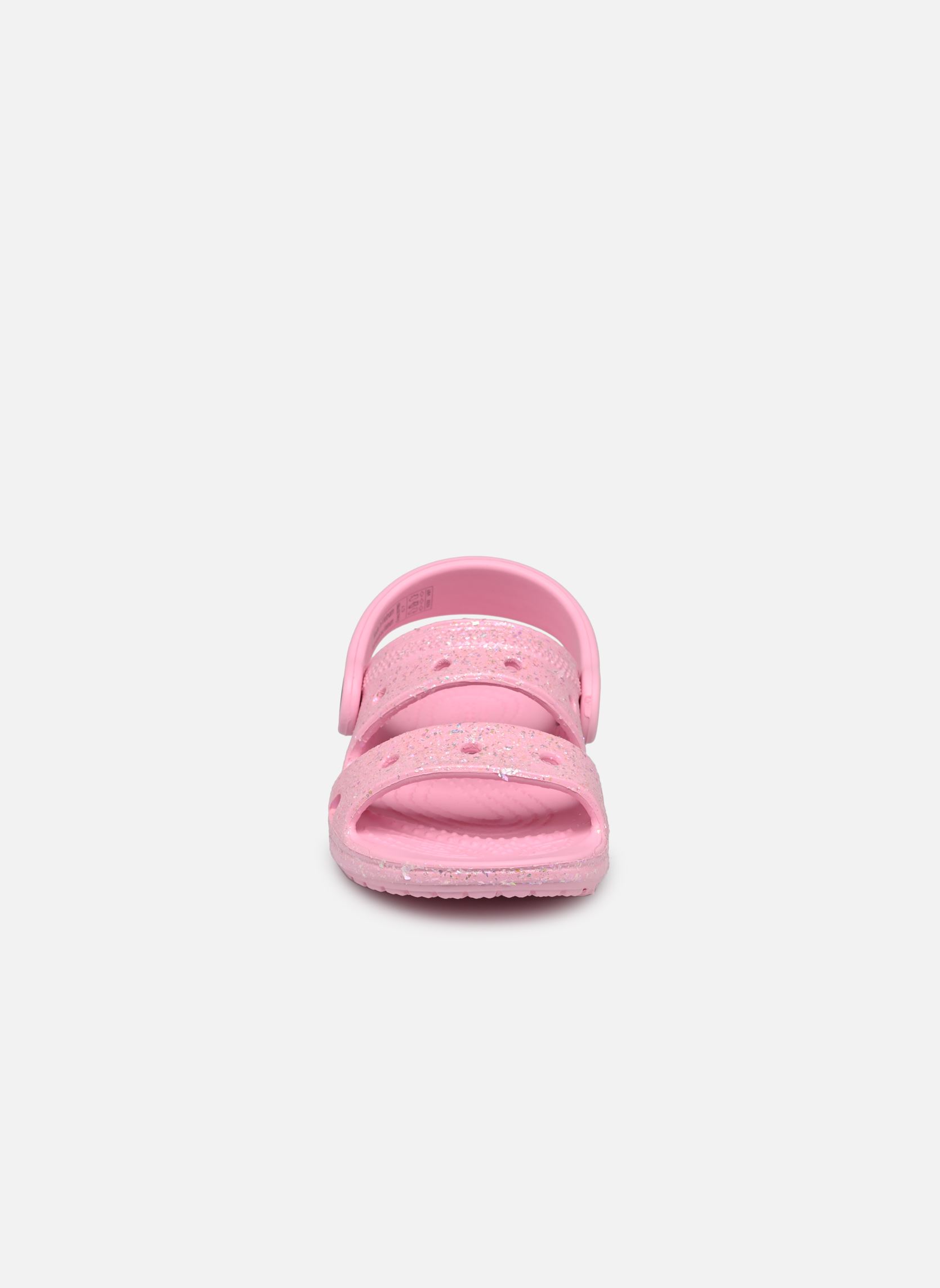 Flip-Flops und Badeschlappen Classic Crocs Glitter Sandal T mädchen rosa Crocs Flip-Flops und Badeschlappen Classic Crocs Glitter Sandal T mädchen rosa Flamingo