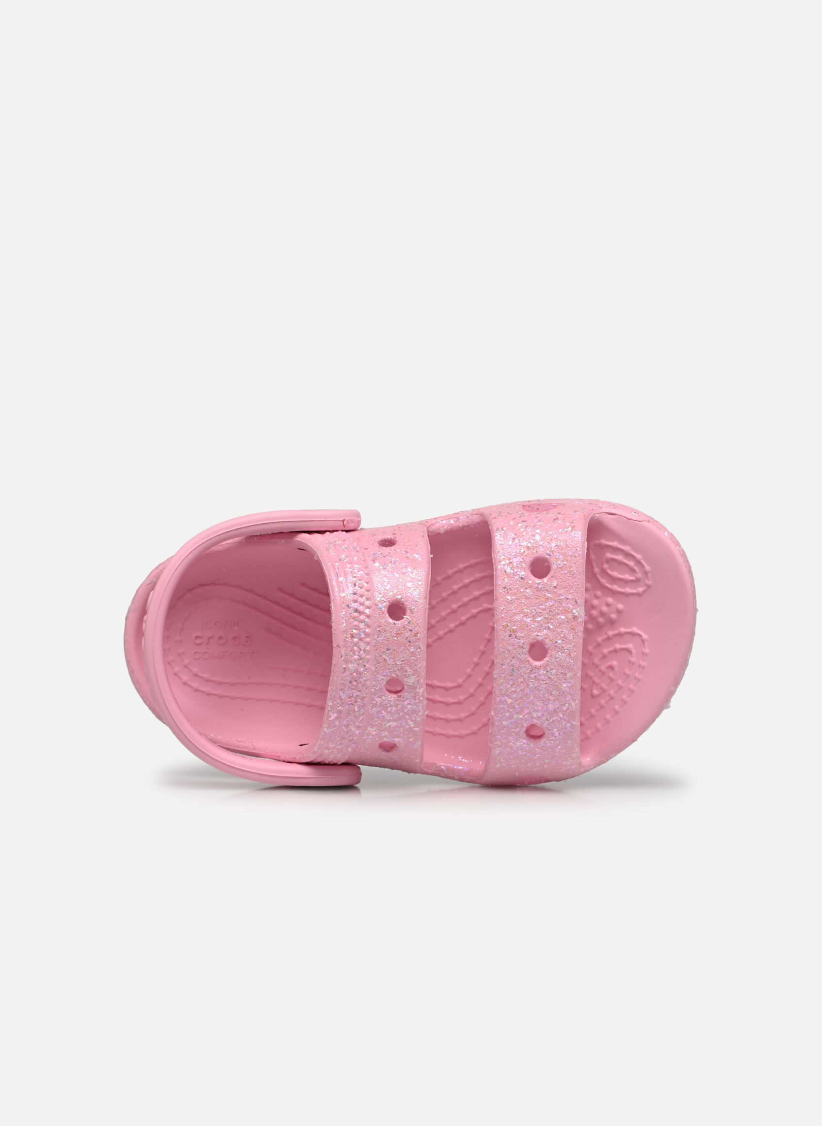 Flip-Flops und Badeschlappen Classic Crocs Glitter Sandal T mädchen rosa Crocs Flip-Flops und Badeschlappen Classic Crocs Glitter Sandal T mädchen rosa Flamingo
