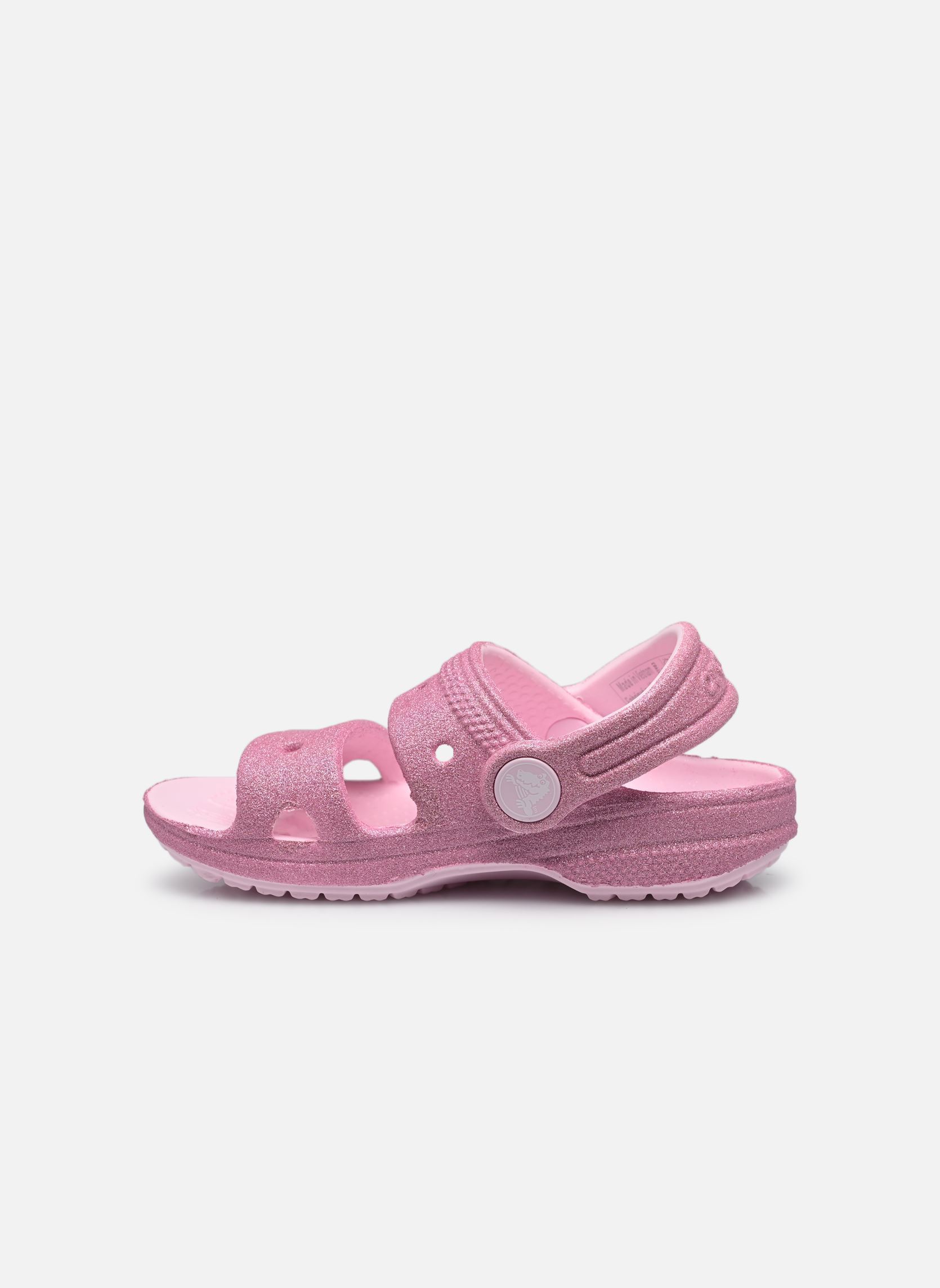 Flip-Flops und Badeschlappen Classic Crocs Glitter Sandal T mädchen rosa Crocs Flip-Flops und Badeschlappen Classic Crocs Glitter Sandal T mädchen rosa PINK MILK