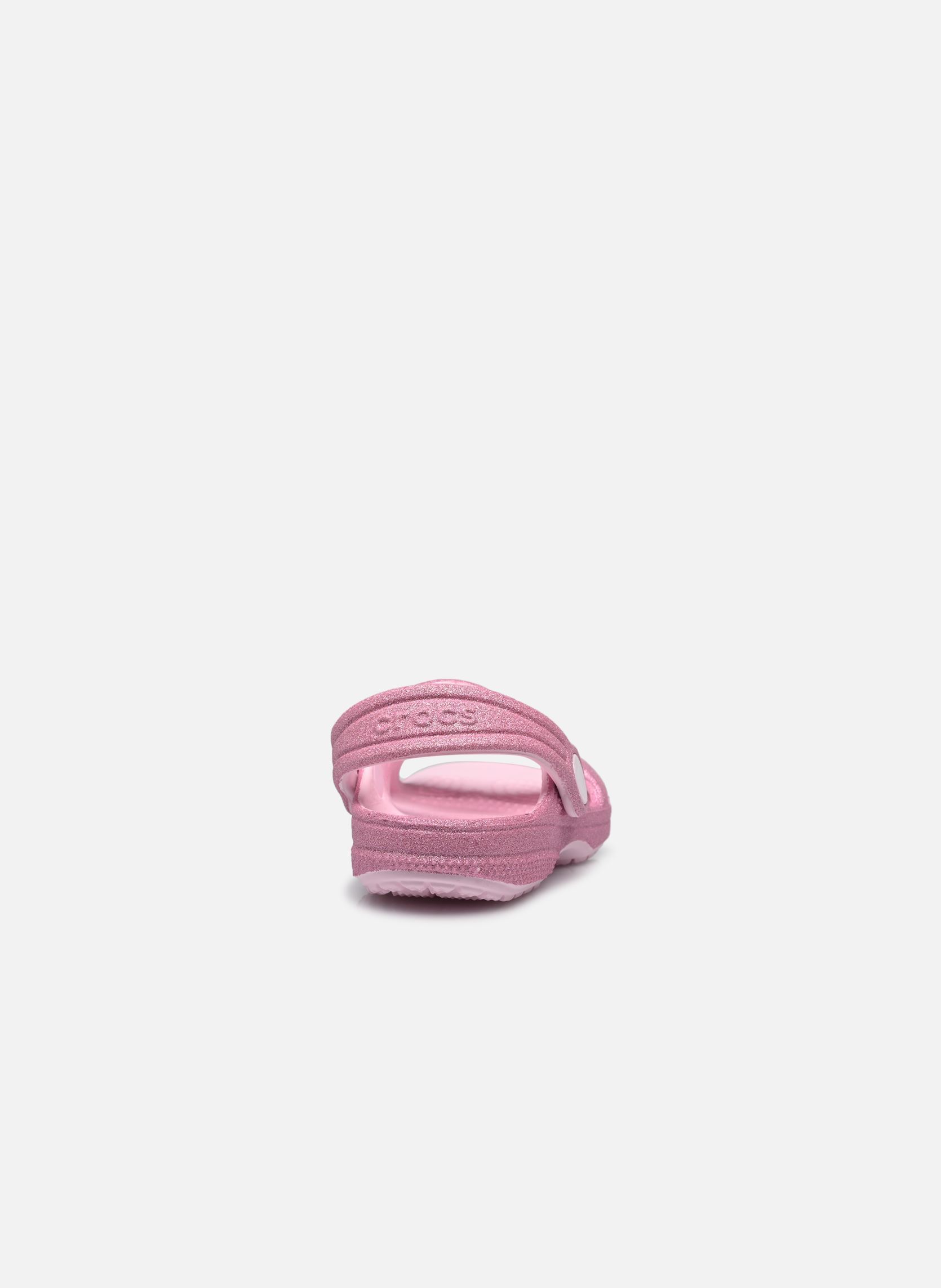 Flip-Flops und Badeschlappen Classic Crocs Glitter Sandal T mädchen rosa Crocs Flip-Flops und Badeschlappen Classic Crocs Glitter Sandal T mädchen rosa PINK MILK