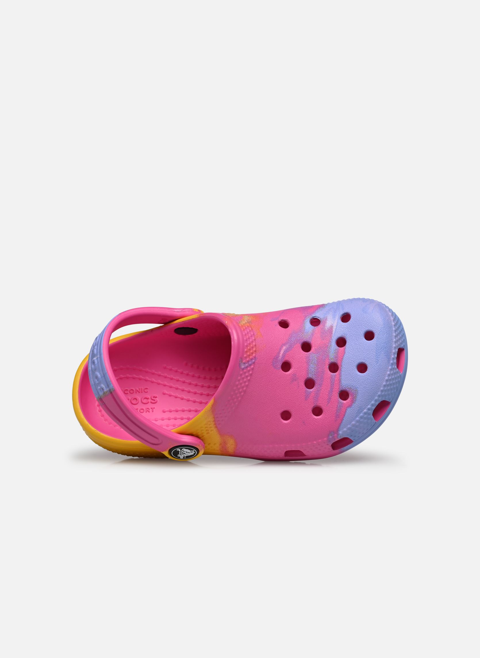 Mules et sabots Classic Ombre Clog fille multicolore Crocs Mules et sabots Classic Ombre Clog fille multicolore Juice/Multi