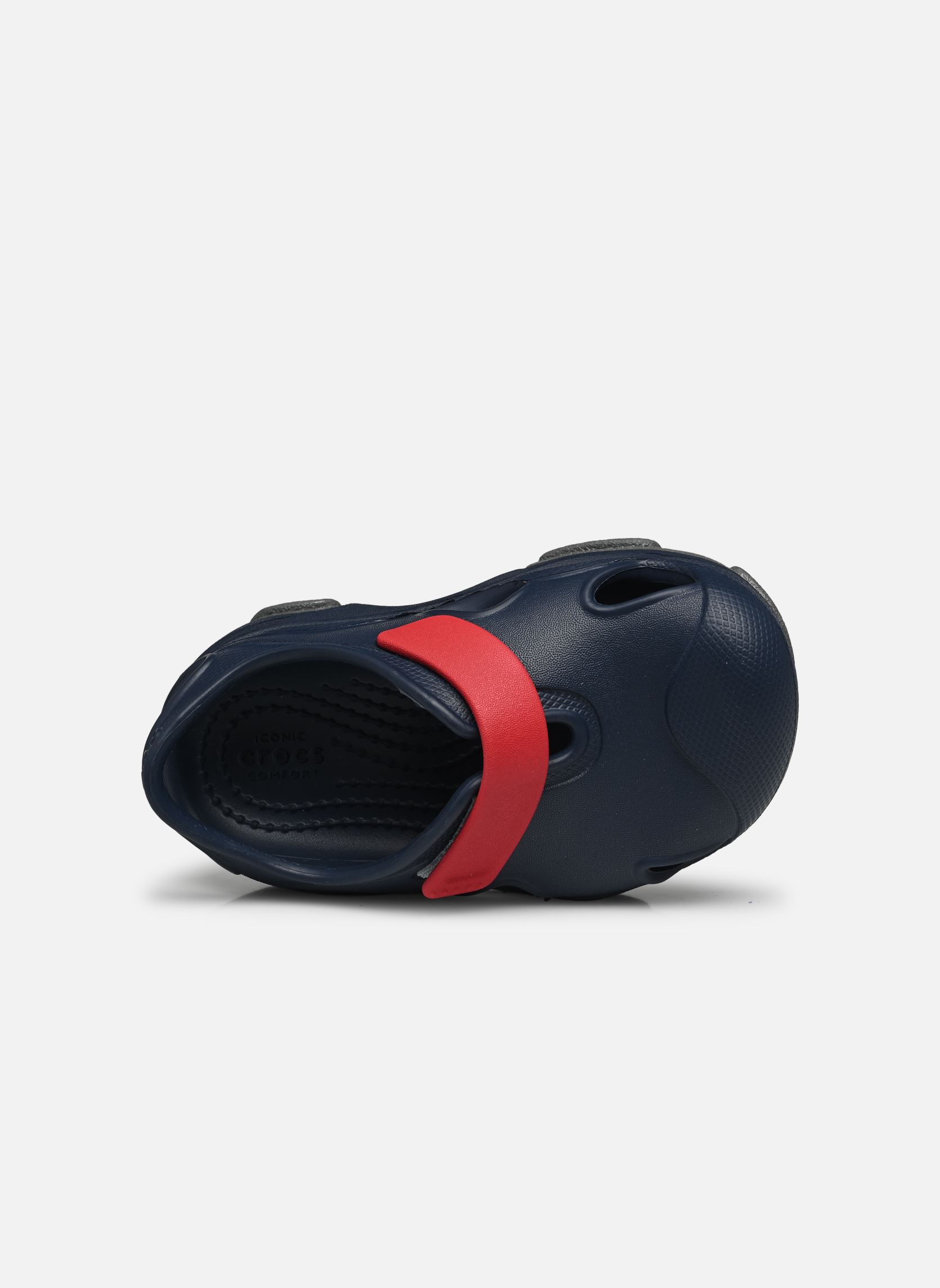 Pantoletten und Clogs All Terrain Fisherman T blau Crocs Pantoletten und Clogs All Terrain Fisherman T blau Navy/Pepper