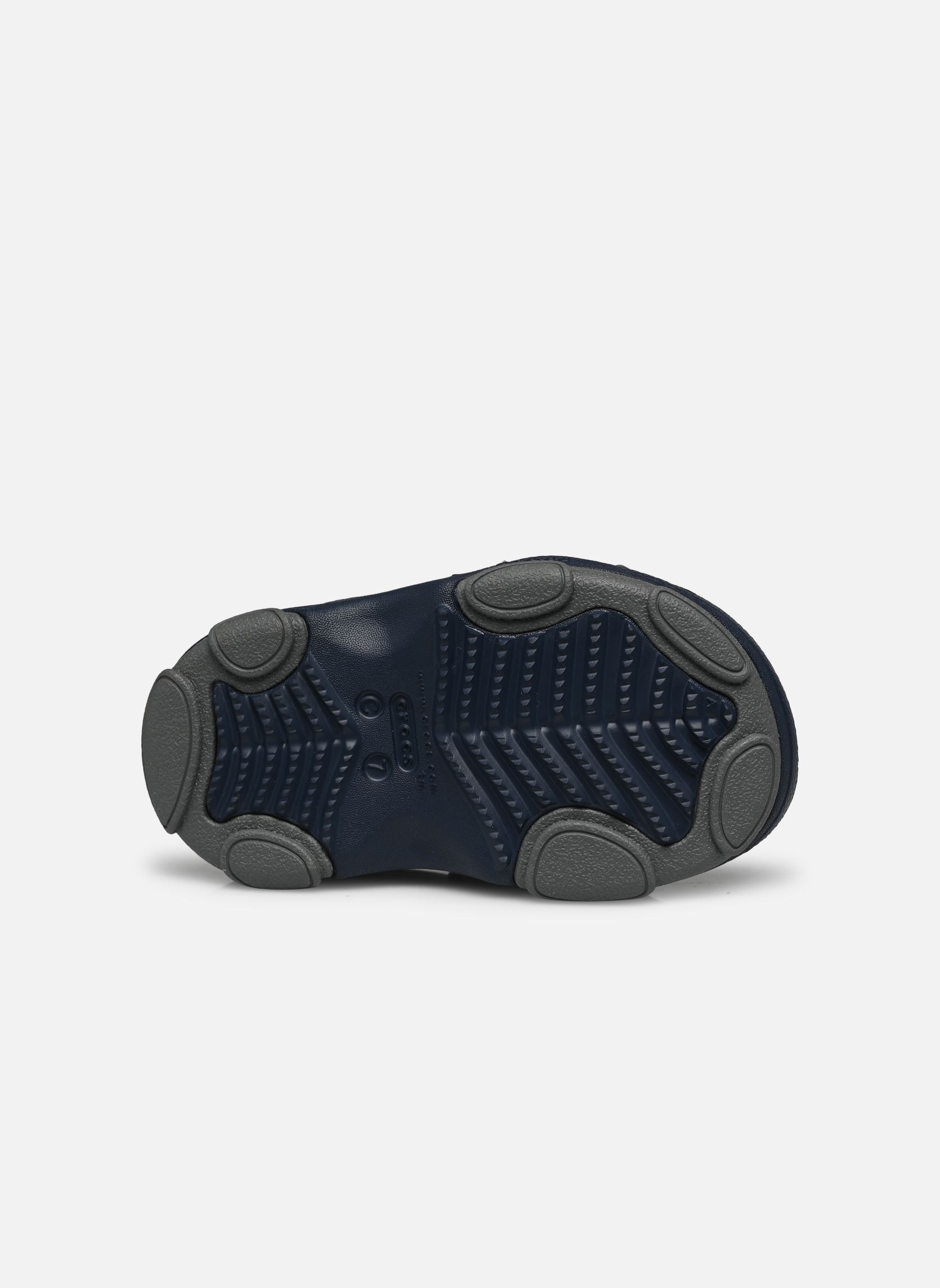 Pantoletten und Clogs All Terrain Fisherman T blau Crocs Pantoletten und Clogs All Terrain Fisherman T blau Navy/Pepper