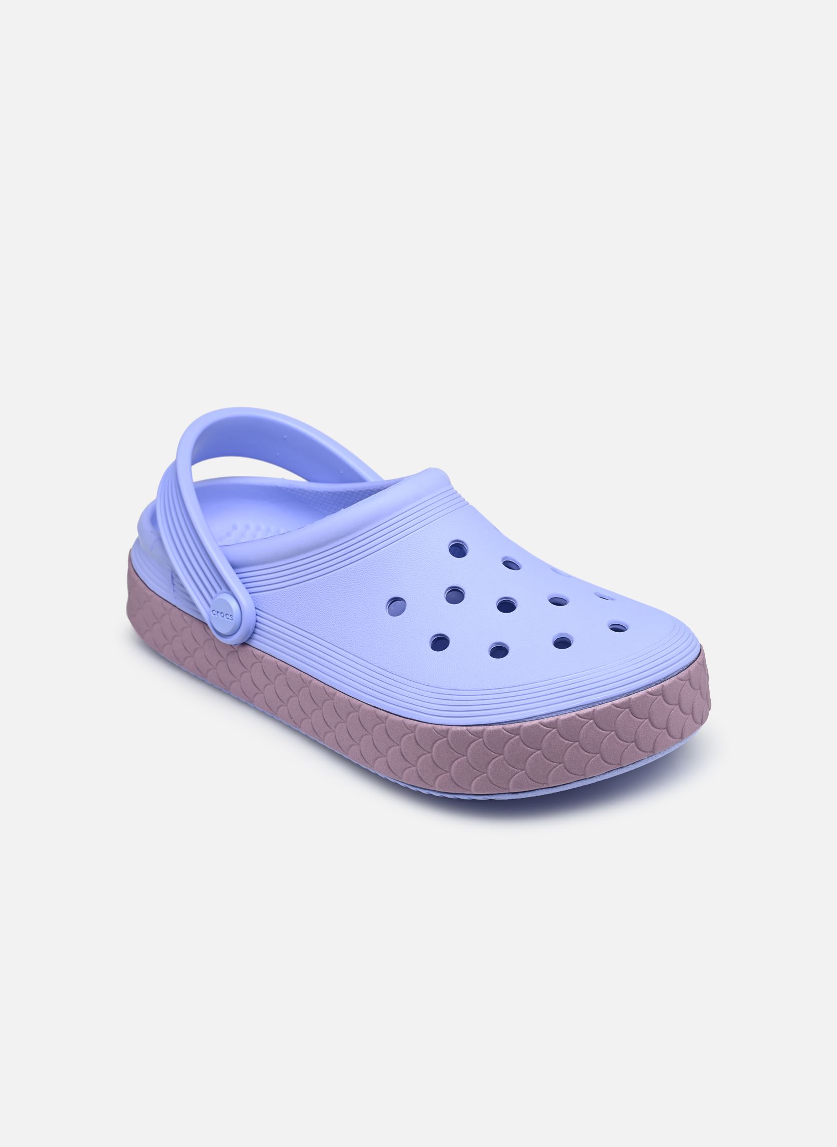 Mules et sabots CrocbandCleanReflectMermaidCgK fille multicolore Crocs Mules et sabots CrocbandCleanReflectMermaidCgK fille multicolore Moon Jelly/Multi