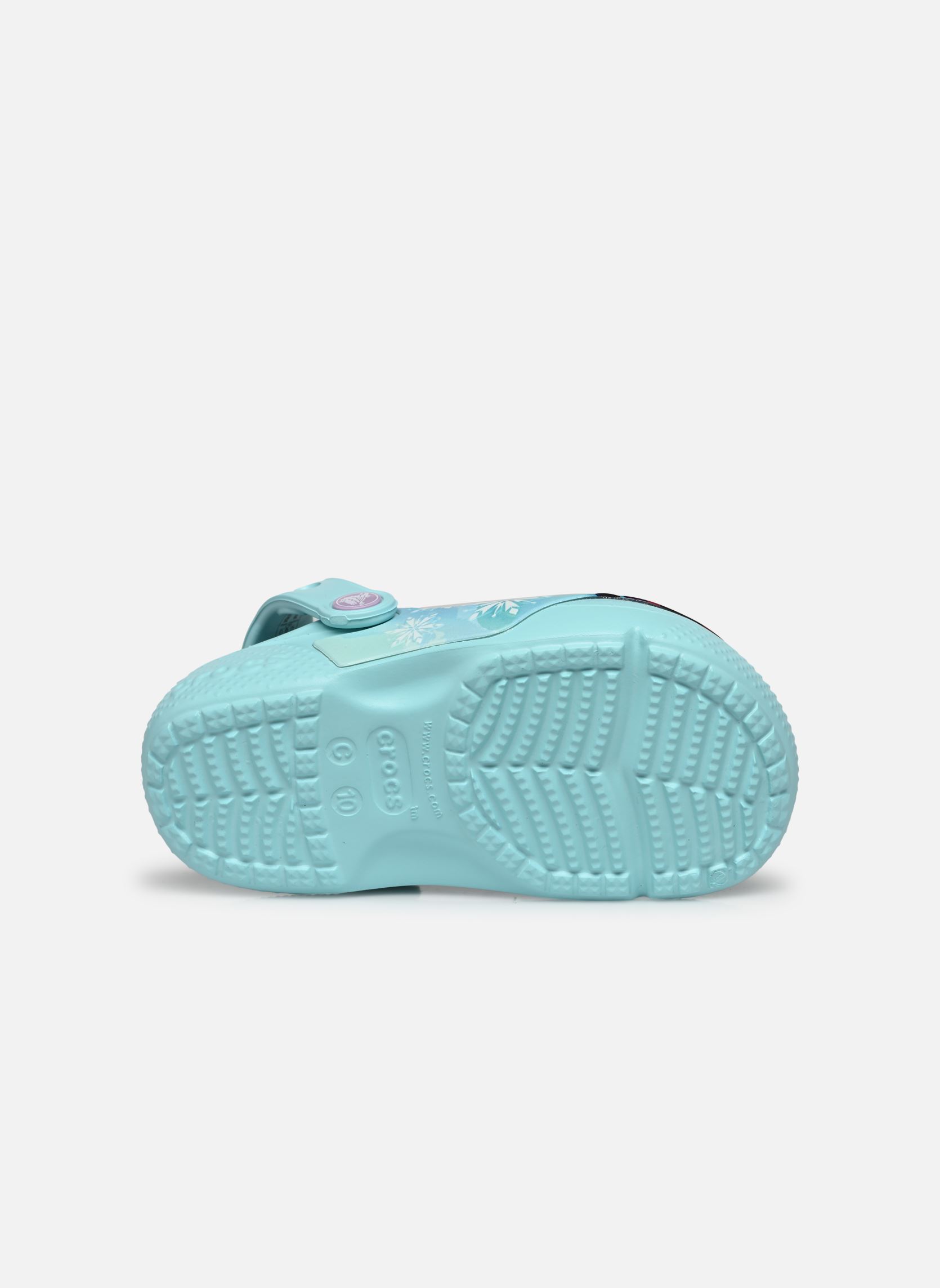 Pantoletten und Clogs FL DisneyFrozenIIClogIblu blau Crocs Pantoletten und Clogs FL DisneyFrozenIIClogIblu blau Ice Blue