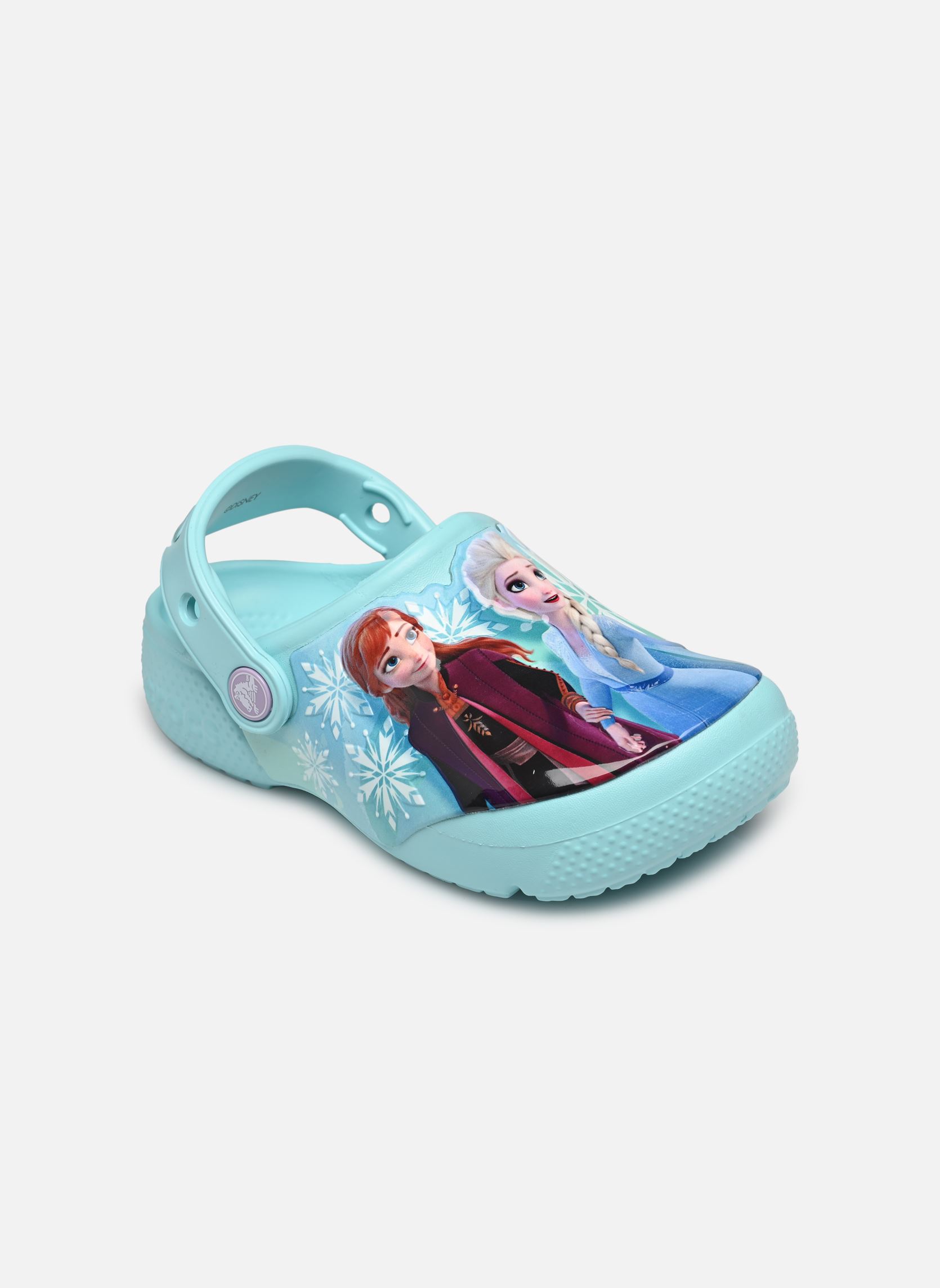 Sandales et nu pieds Crocs FL DisneyFrozenIIClogIblu pour Enfant - vue 3