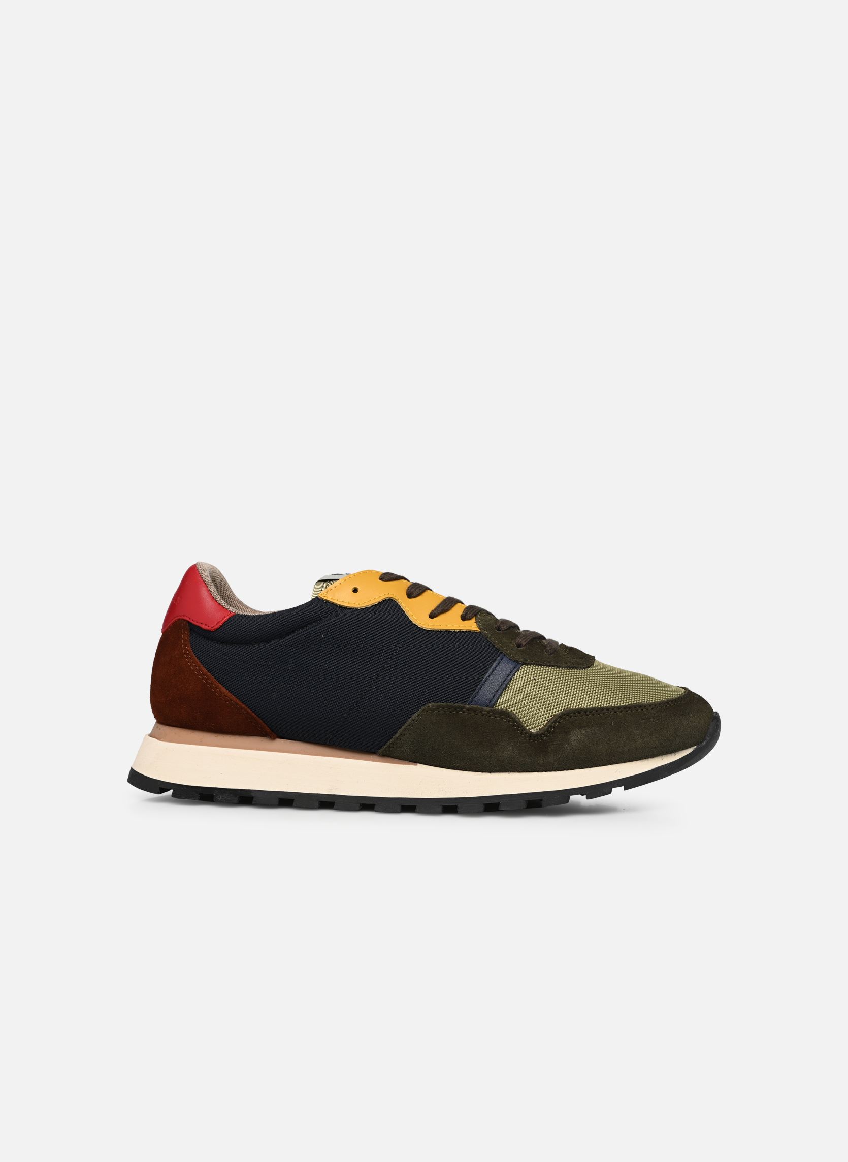 Baskets basses ASTATE MIX homme vert Pataugas Baskets basses ASTATE MIX homme vert KAKI
