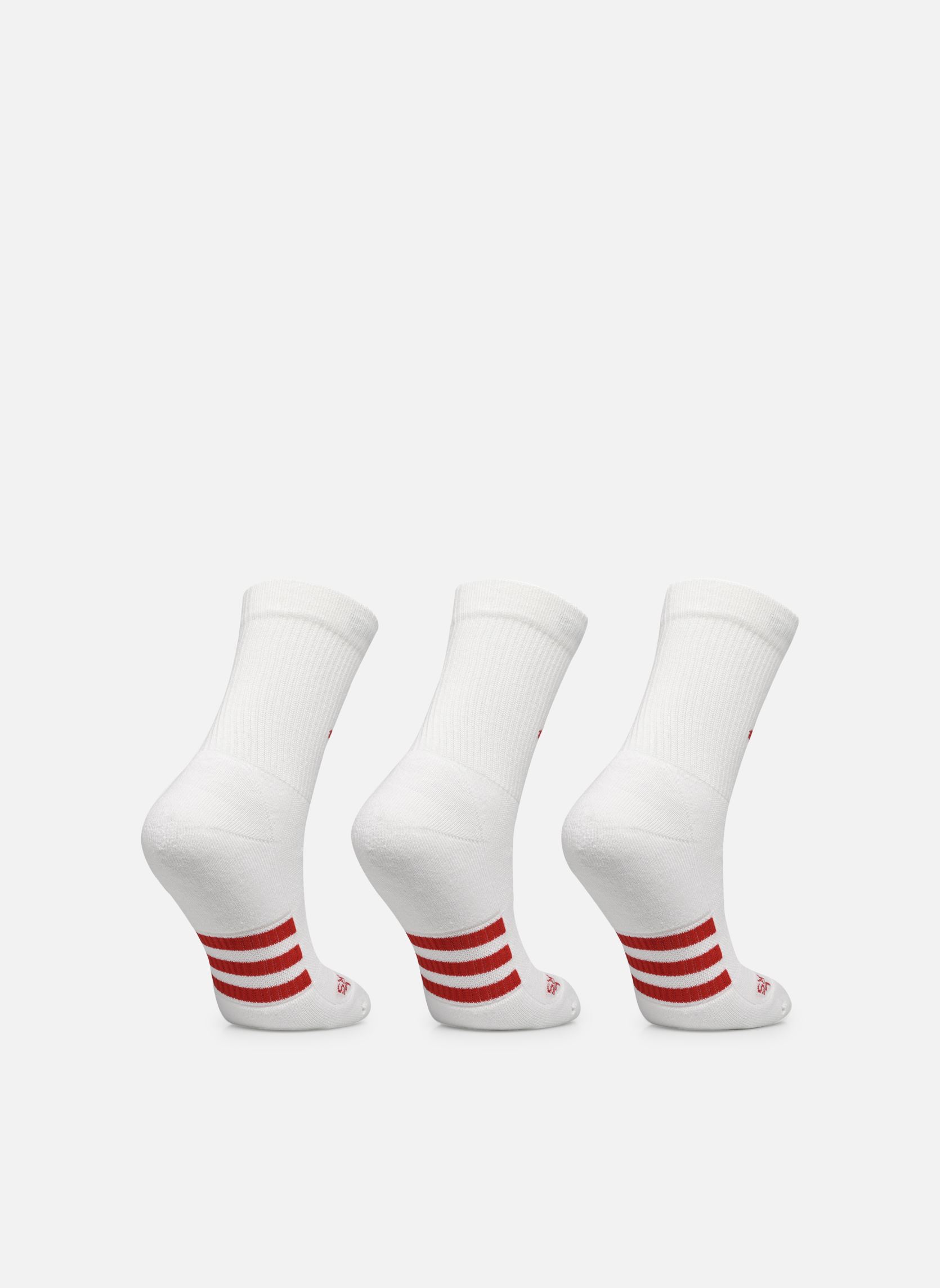 Chaussettes Prf Cush Crew3P blanc adidas performance Chaussettes Prf Cush Crew3P blanc WHITE/WHITE/WHITE