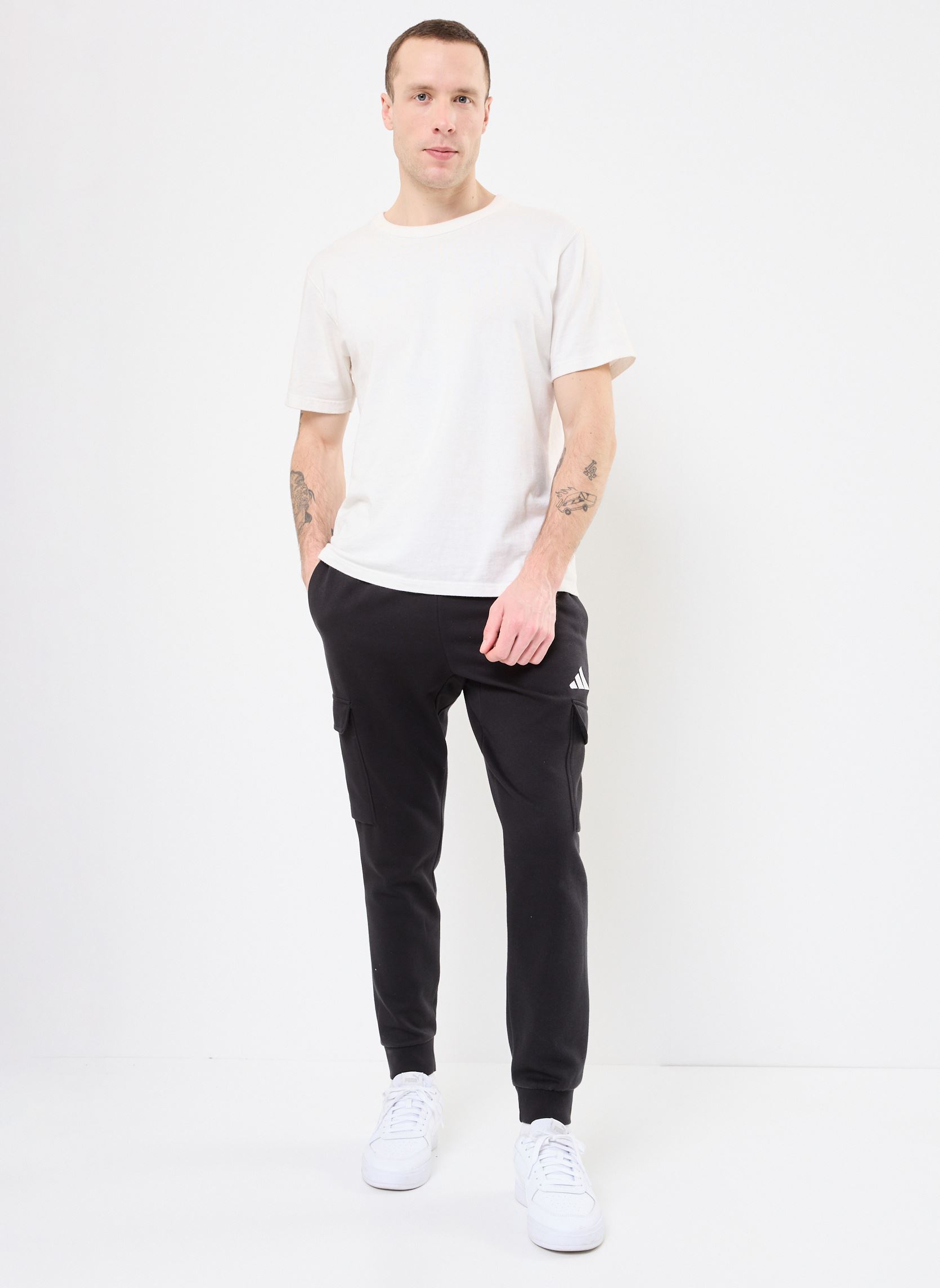 Joggings M Felczy C Pant homme noir adidas sportswear Joggings M Felczy C Pant homme noir Noir/blanc