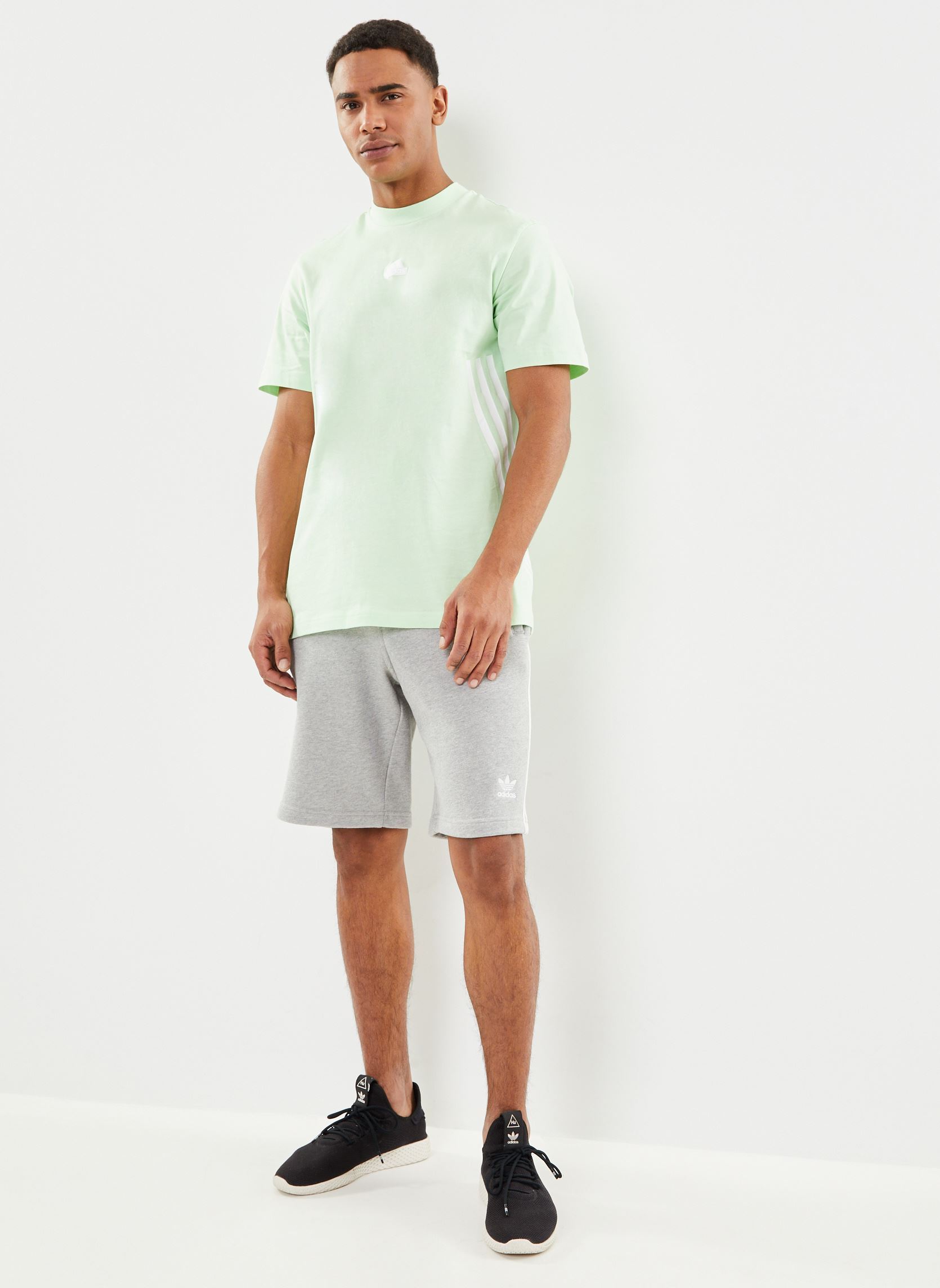 Tee-shirts M Fi 3S T homme vert adidas sportswear Tee-shirts M Fi 3S T homme vert Vert