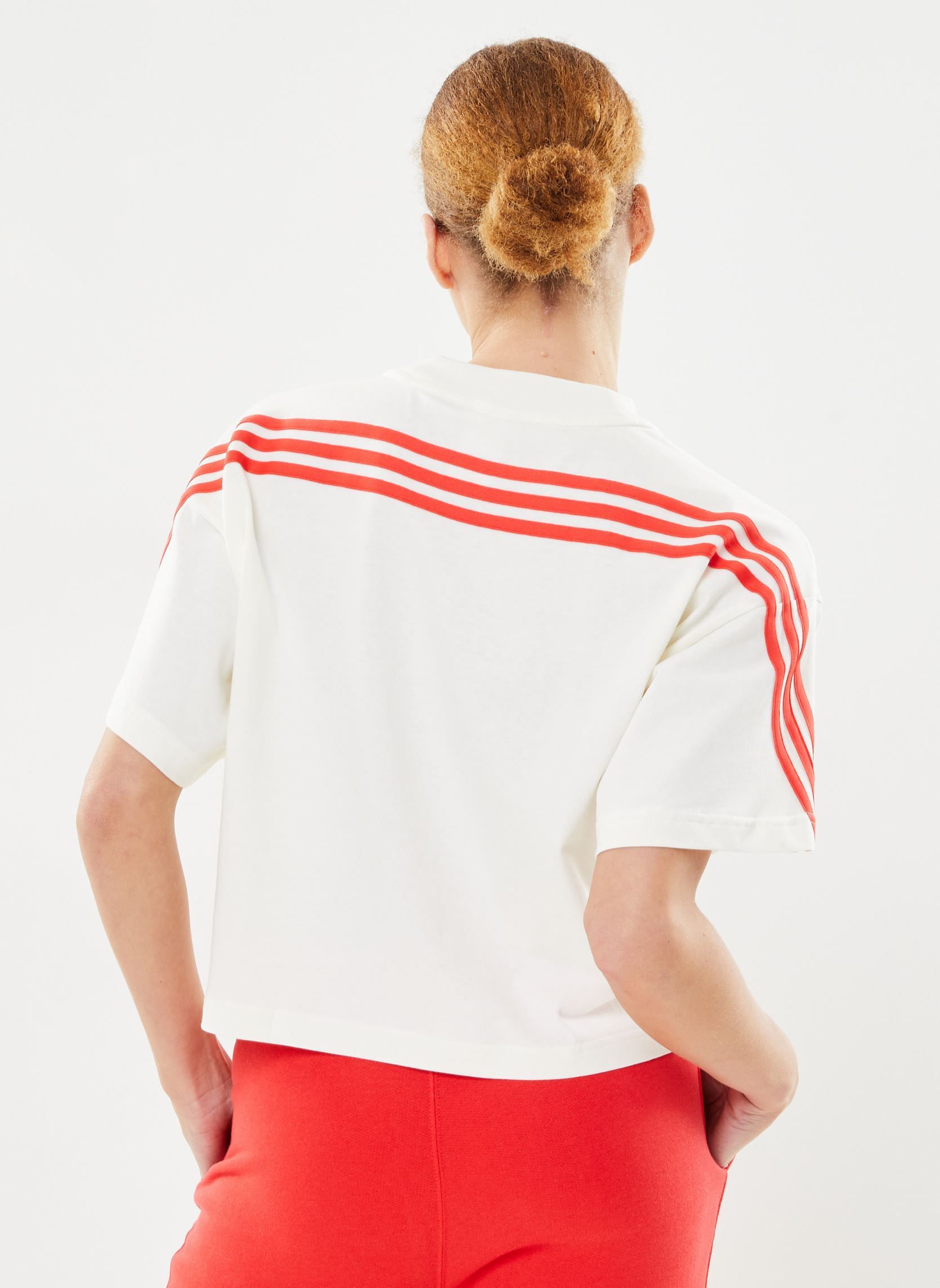 Tee-shirts W Fi 3S Tee femme blanc adidas sportswear Tee-shirts W Fi 3S Tee femme blanc BLANC