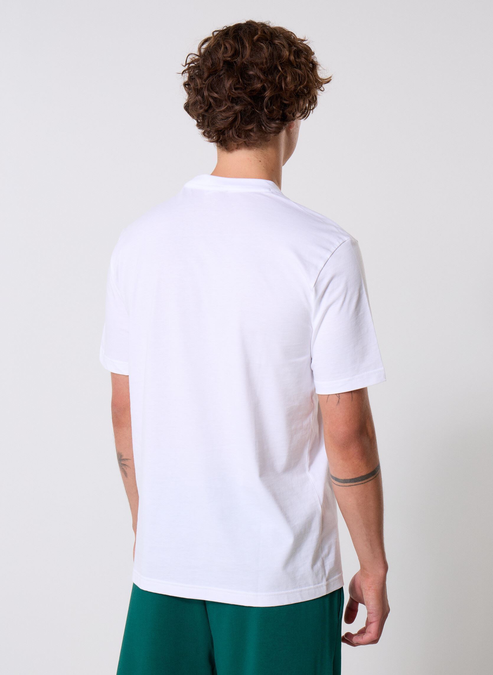 Tee-shirts M Sl Sj T homme blanc adidas sportswear Tee-shirts M Sl Sj T homme blanc WHITE