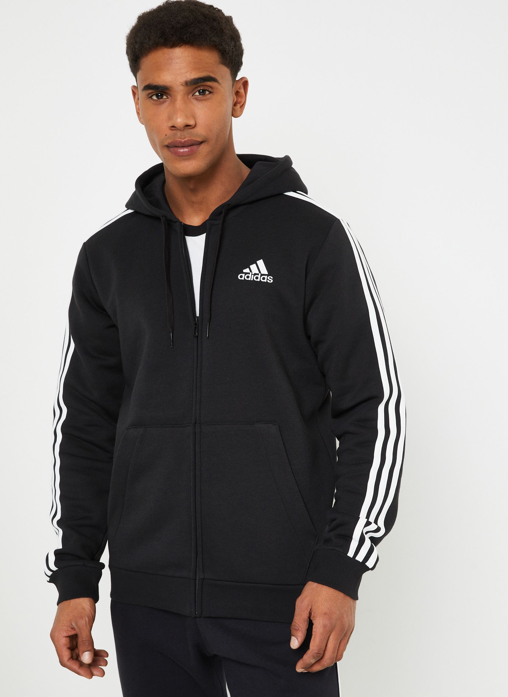 V�êtements adidas sportswear 3S Fl Fz Hd pour Accessoires - vue 2
