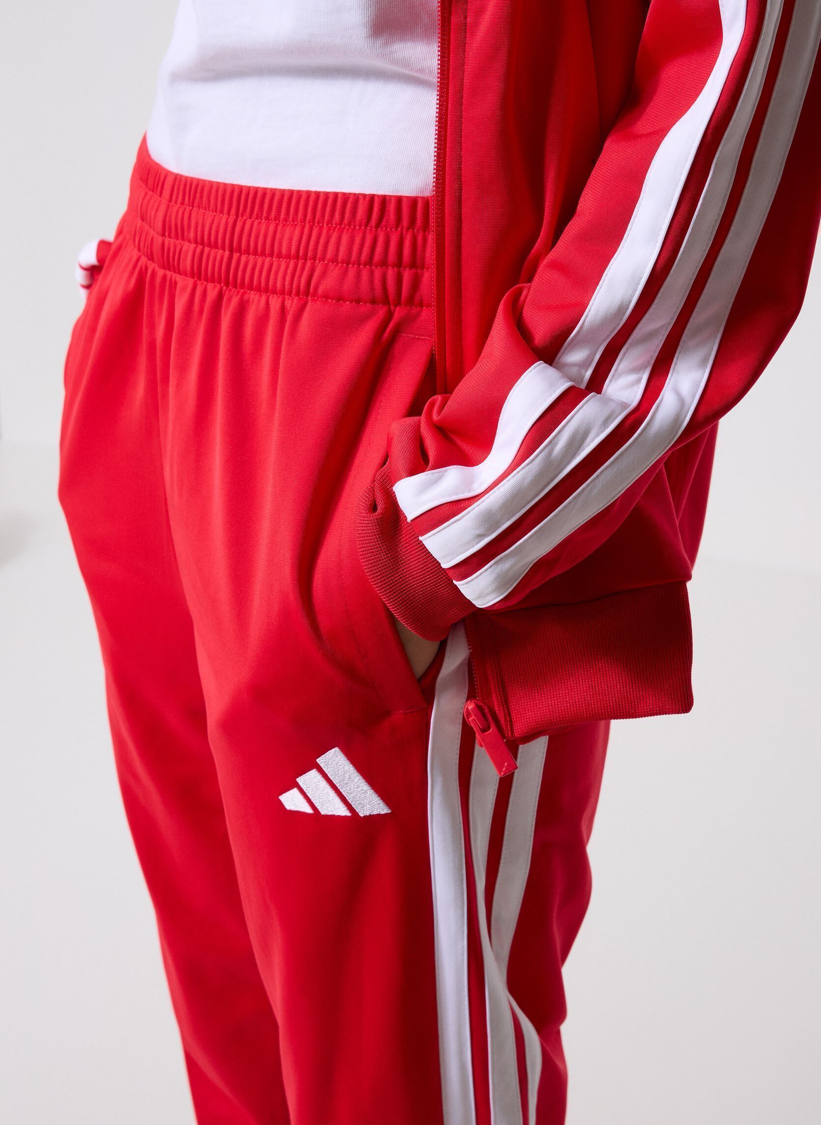 Ensembles de survêtement M 3S Tr Tt Ts homme orange adidas sportswear Ensembles de survêtement M 3S Tr Tt Ts homme orange Purrub/White