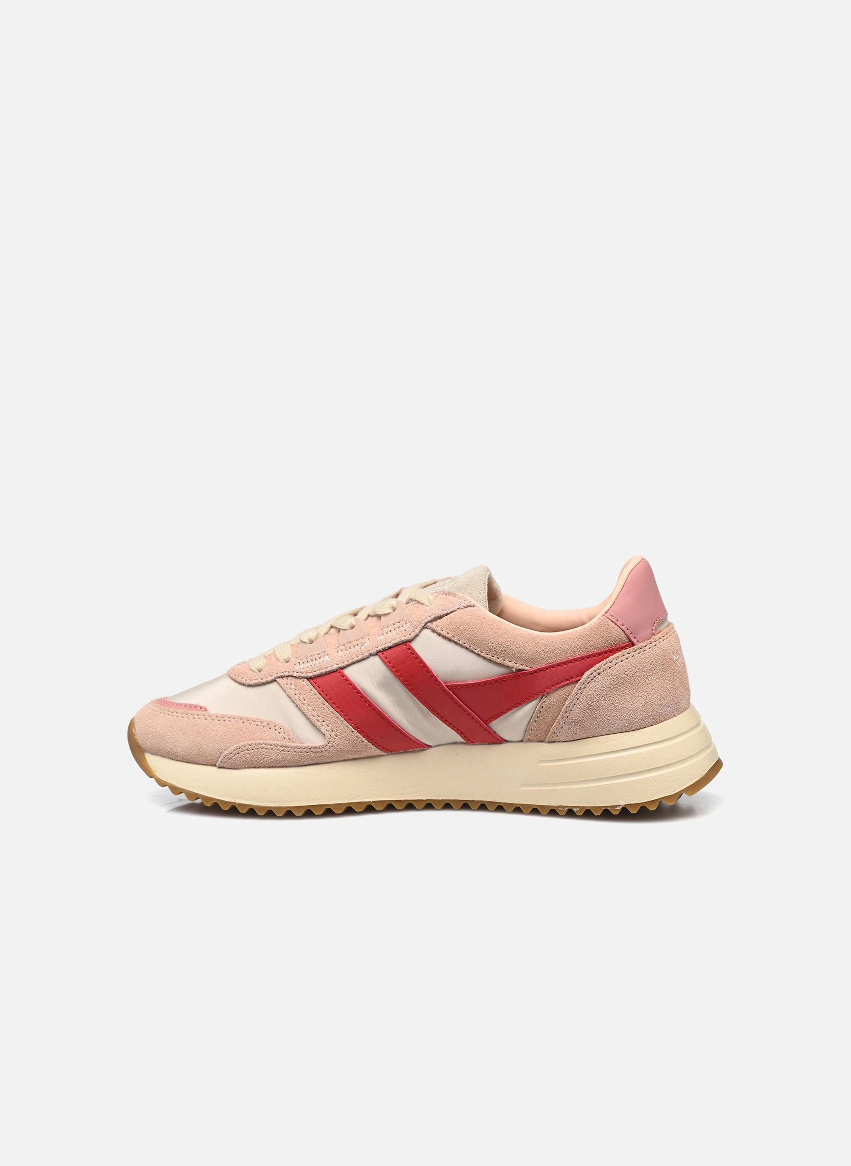 Niedrige Sneaker CHICAGO W damen rosa Gola Niedrige Sneaker CHICAGO W damen rosa WHEAT/PEARL PINK/DEEP RED