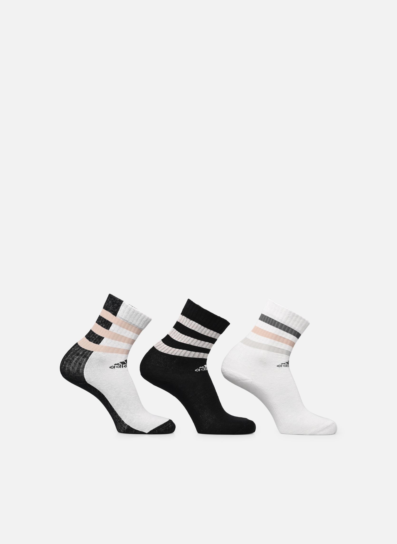 Chaussettes de sports adidas 3S CRW BOLD 3P 46 / - vue 2