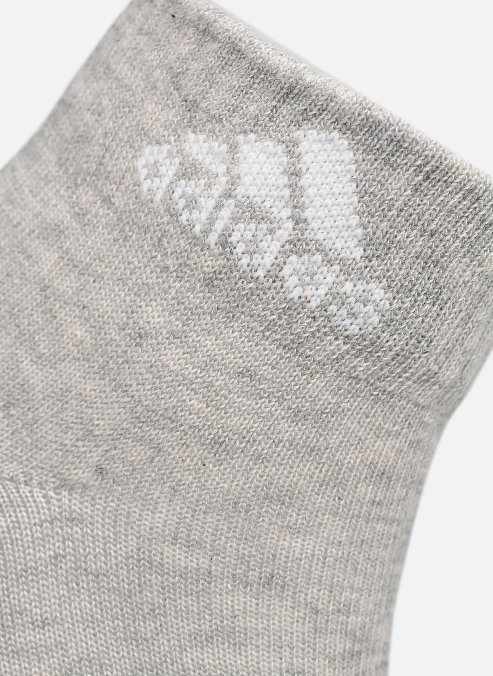 Socken T Spw Ank 3P grau adidas sportswear Socken T Spw Ank 3P grau MEDIUM GREY HEATHER/WHITE/BLAC