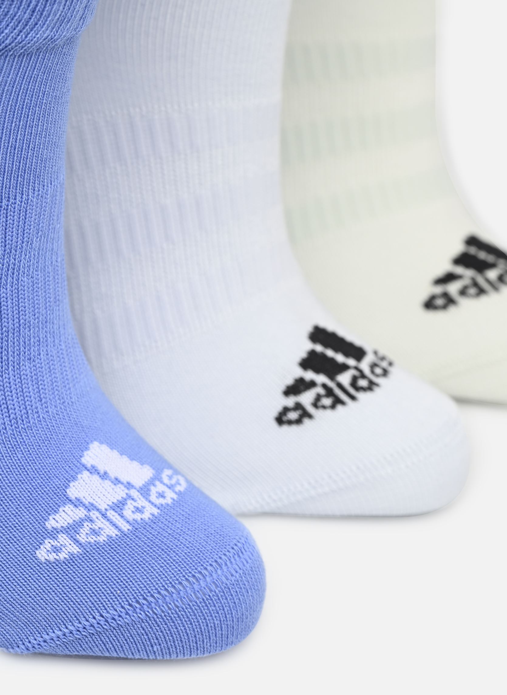Chaussettes T Spw Low 3P bleu adidas sportswear Chaussettes T Spw Low 3P bleu blue fusion/linen green/halo b